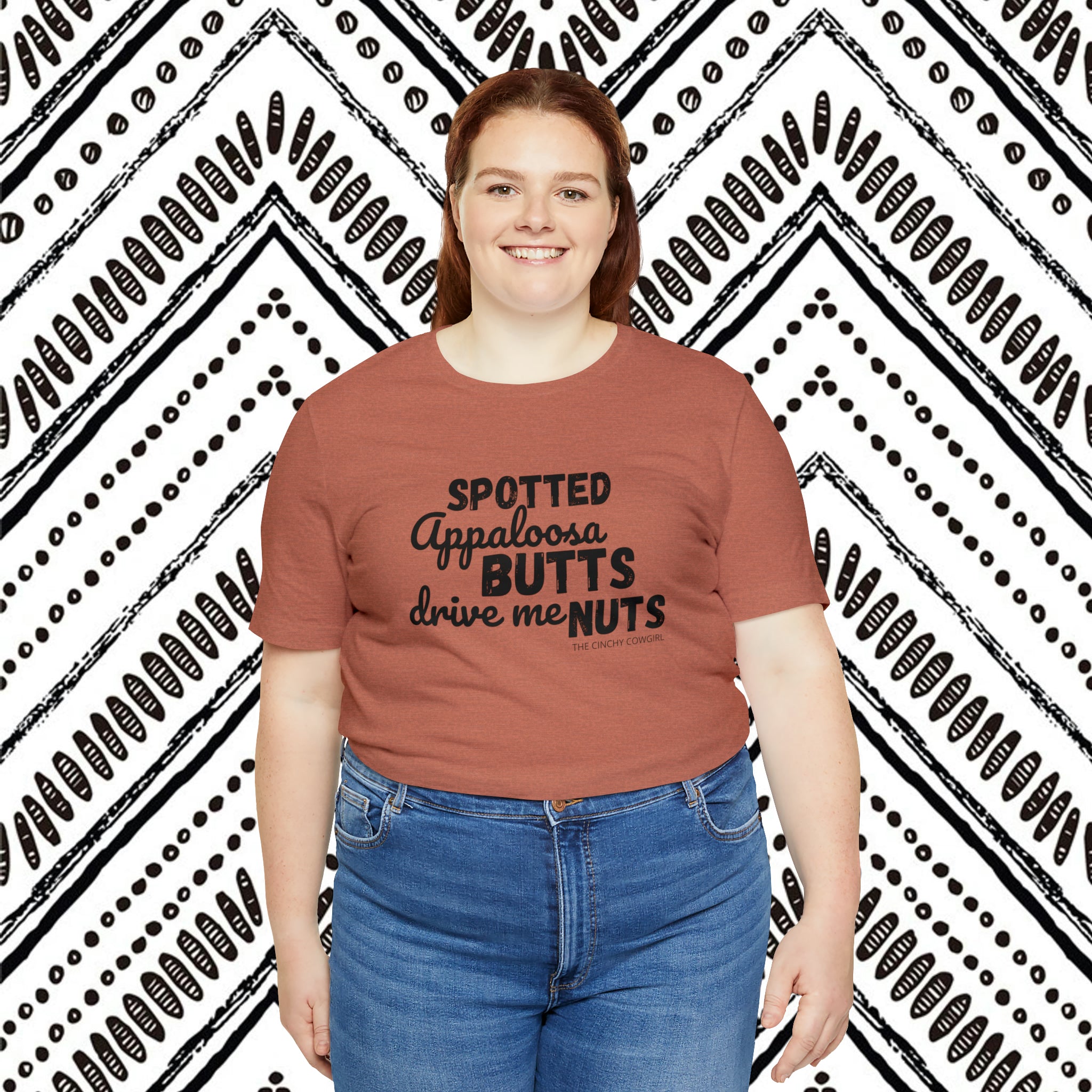 Appaloosa Butts Short Sleeve Tee tcc graphic tee Printify