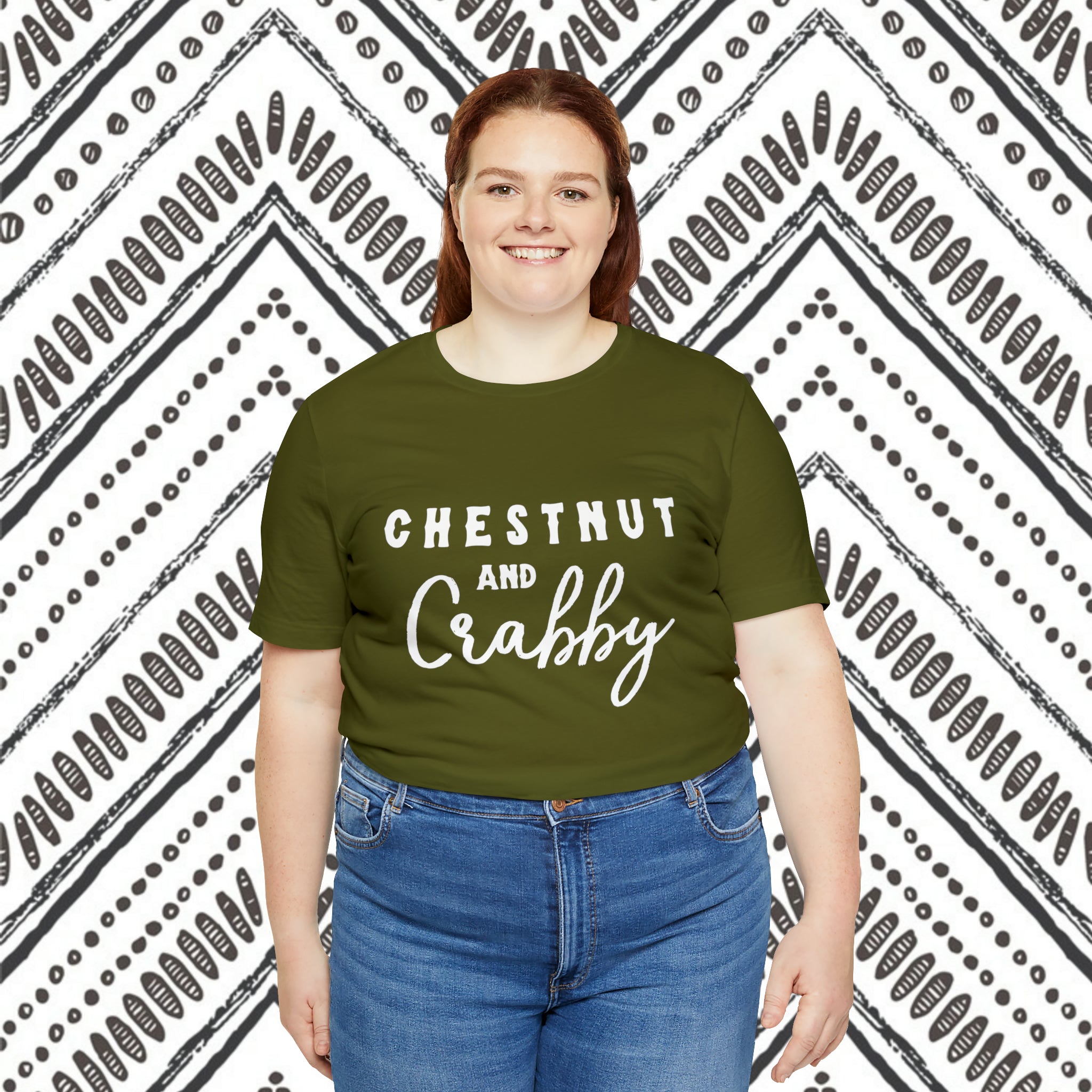 Chestnut & Crabby Short Sleeve Tee Horse Color Shirt Printify