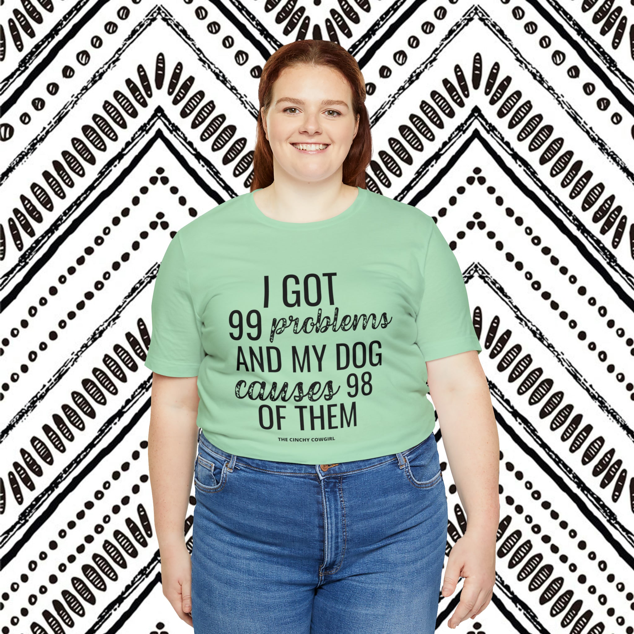 Dog Problems Short Sleeve Tee tcc graphic tee Printify