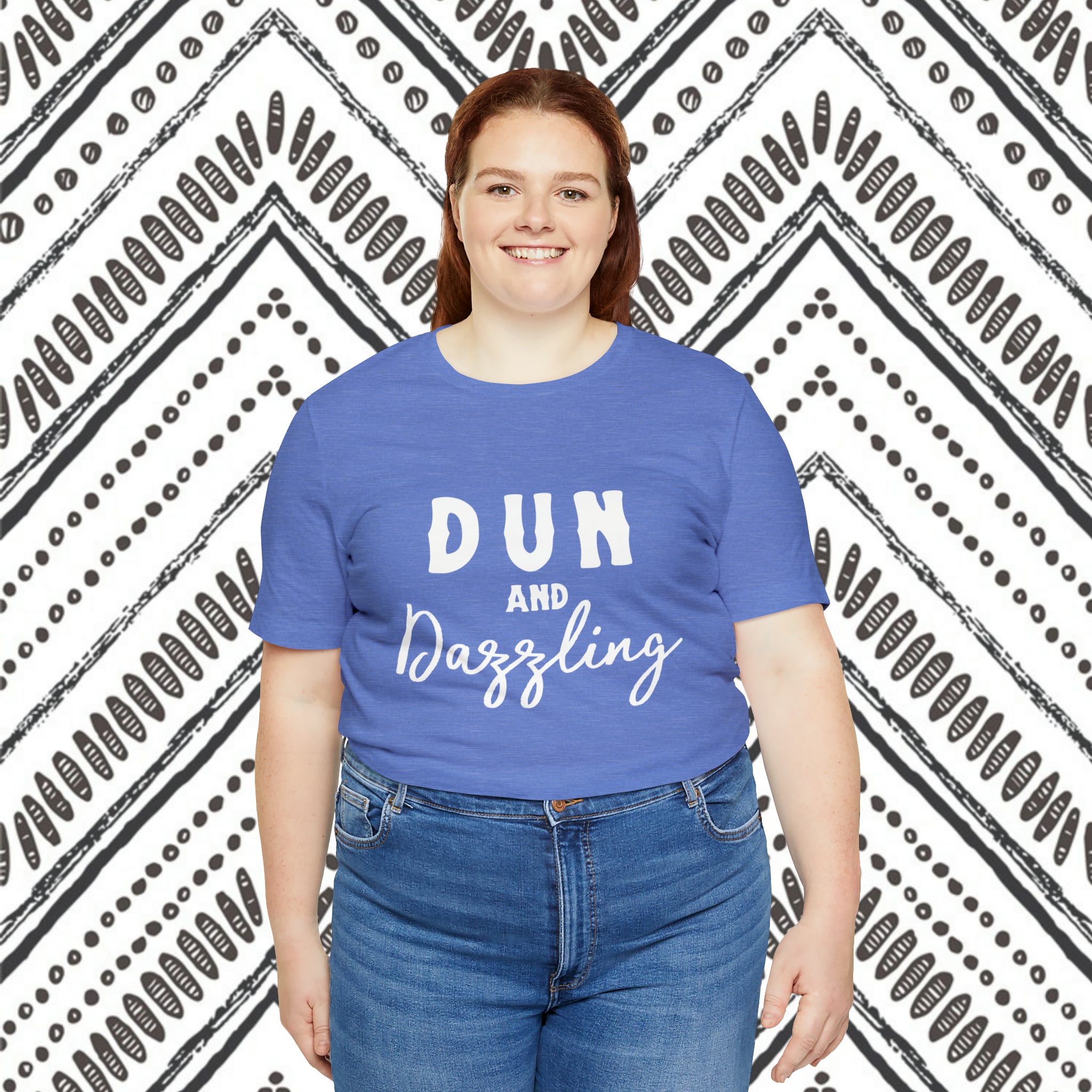 Dun & Dazzling Short Sleeve Tee Horse Color Shirt Printify