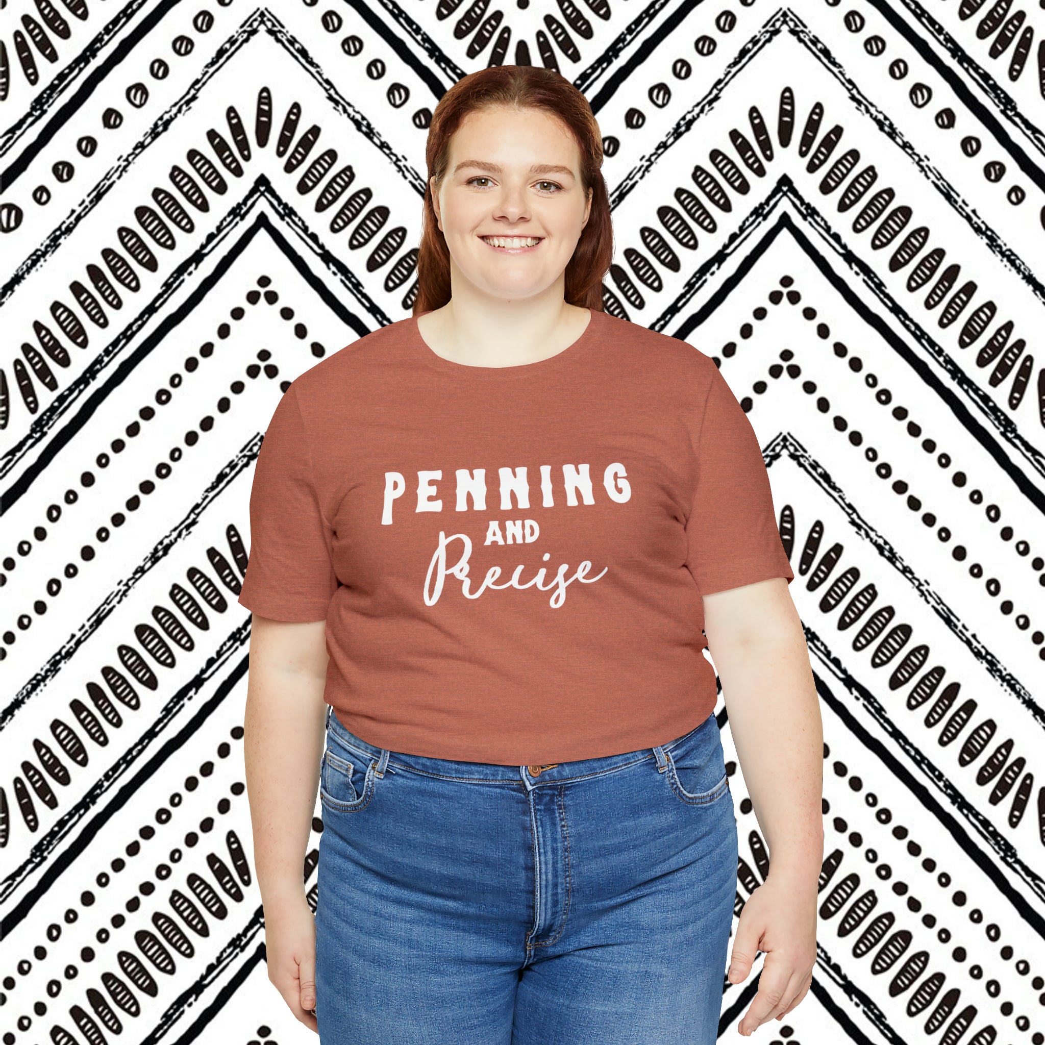 Penning & Precise Short Sleeve Tee Horse Riding Discipline Tee Printify