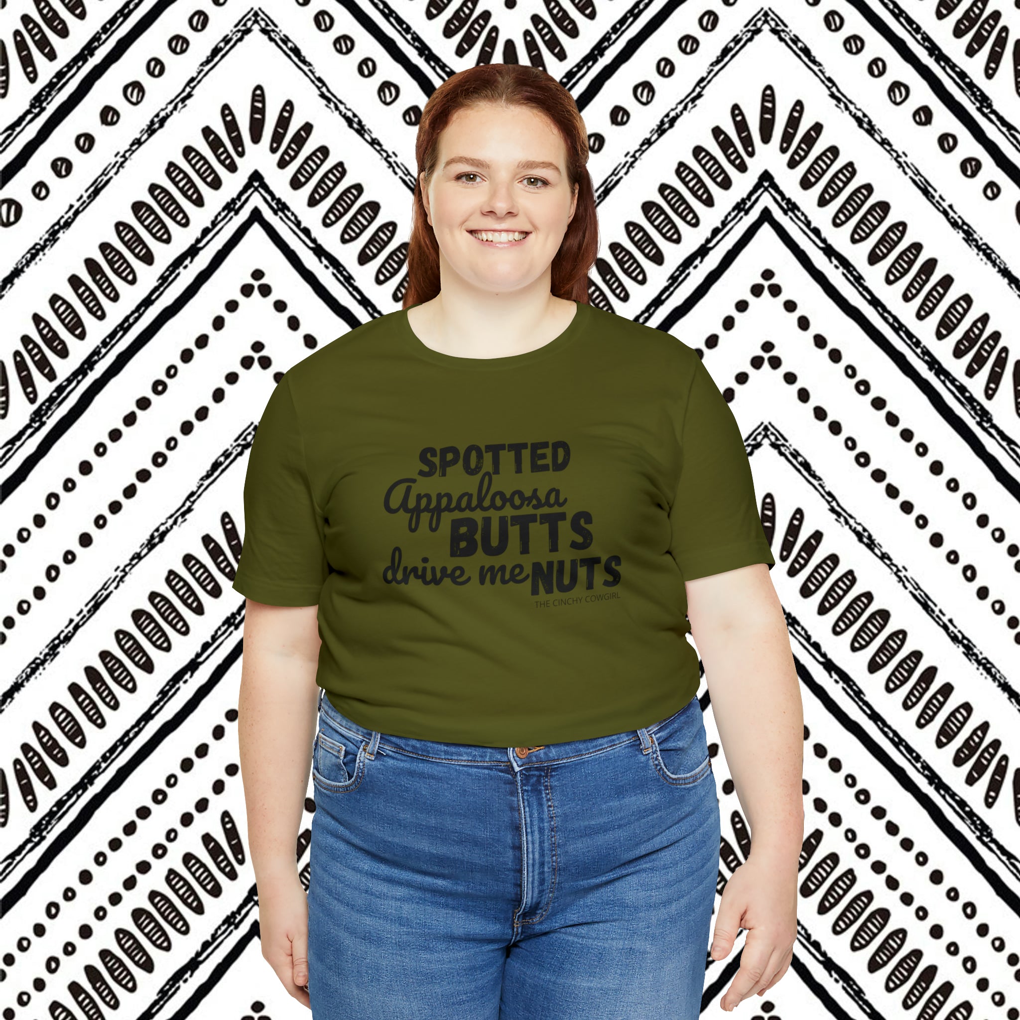 Appaloosa Butts Short Sleeve Tee tcc graphic tee Printify