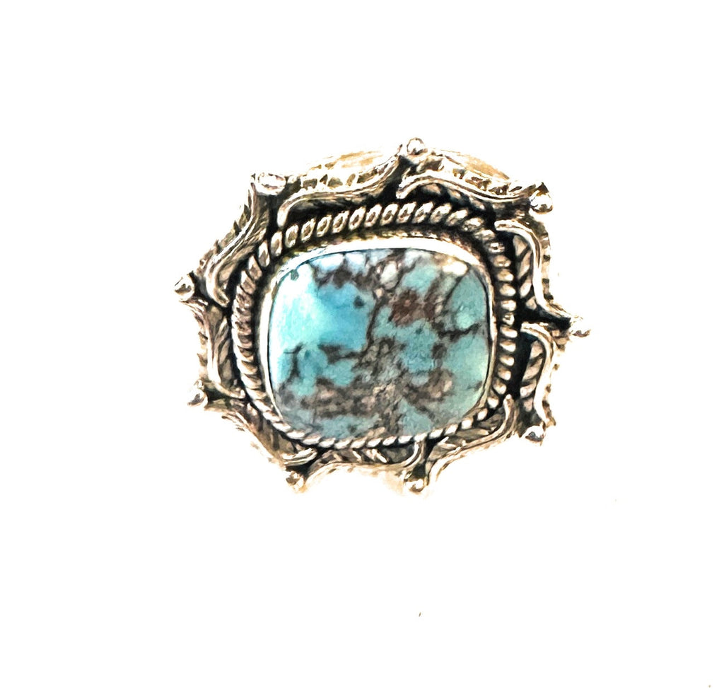 Southwestern Beauty Star Adjustable Ring NT jewelry Nizhoni Traders LLC   