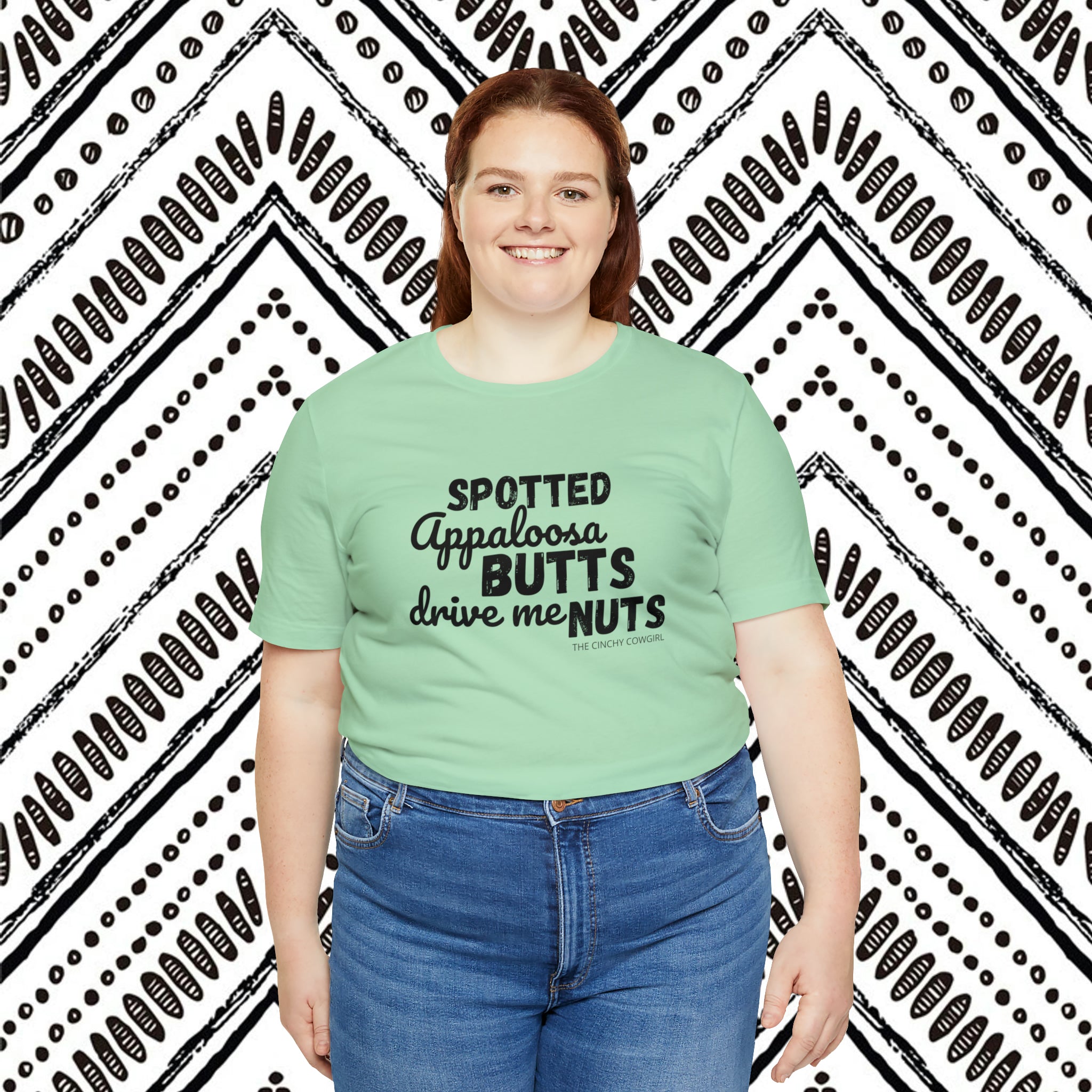 Appaloosa Butts Short Sleeve Tee tcc graphic tee Printify
