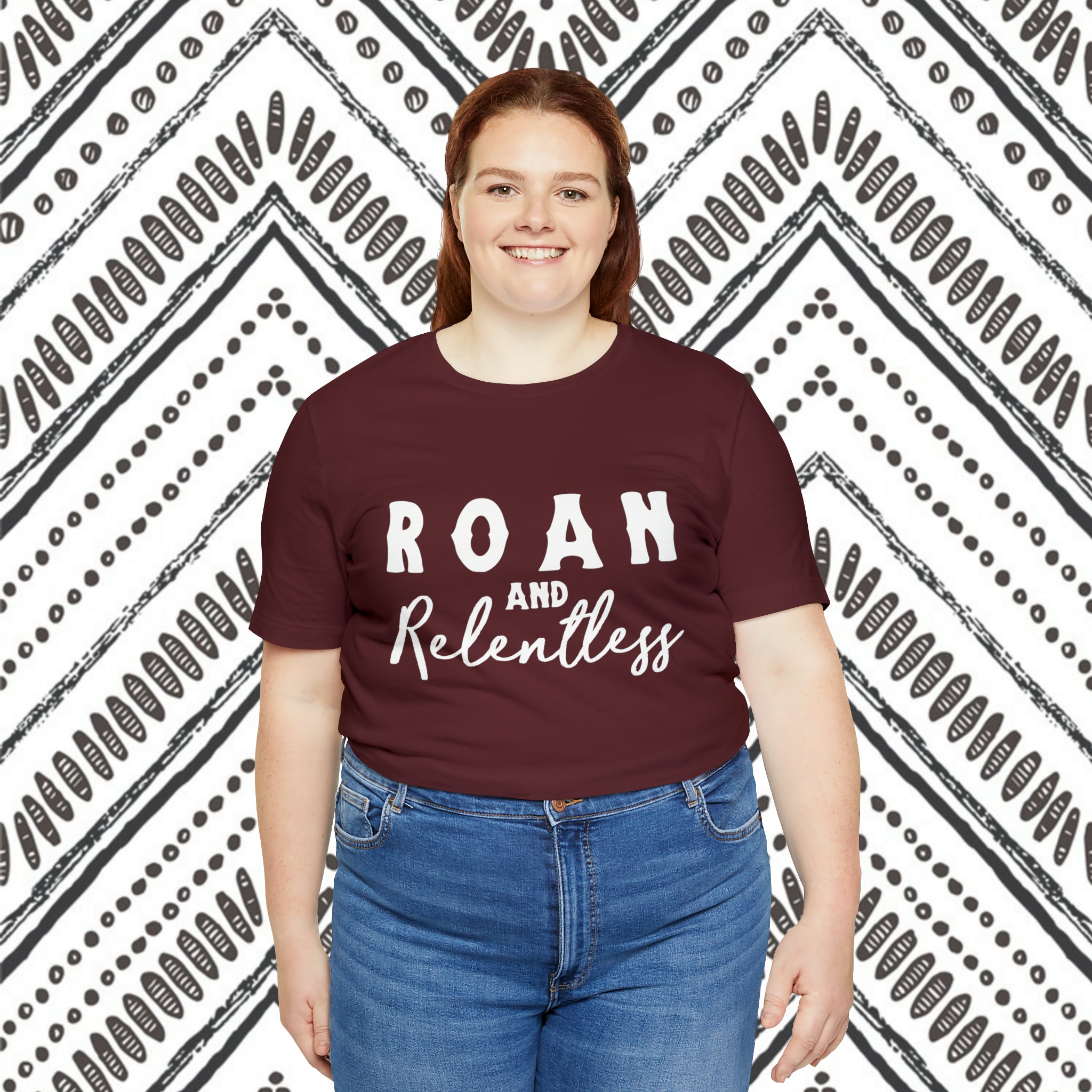 Roan & Relentless Short Sleeve Tee Horse Color Shirt Printify