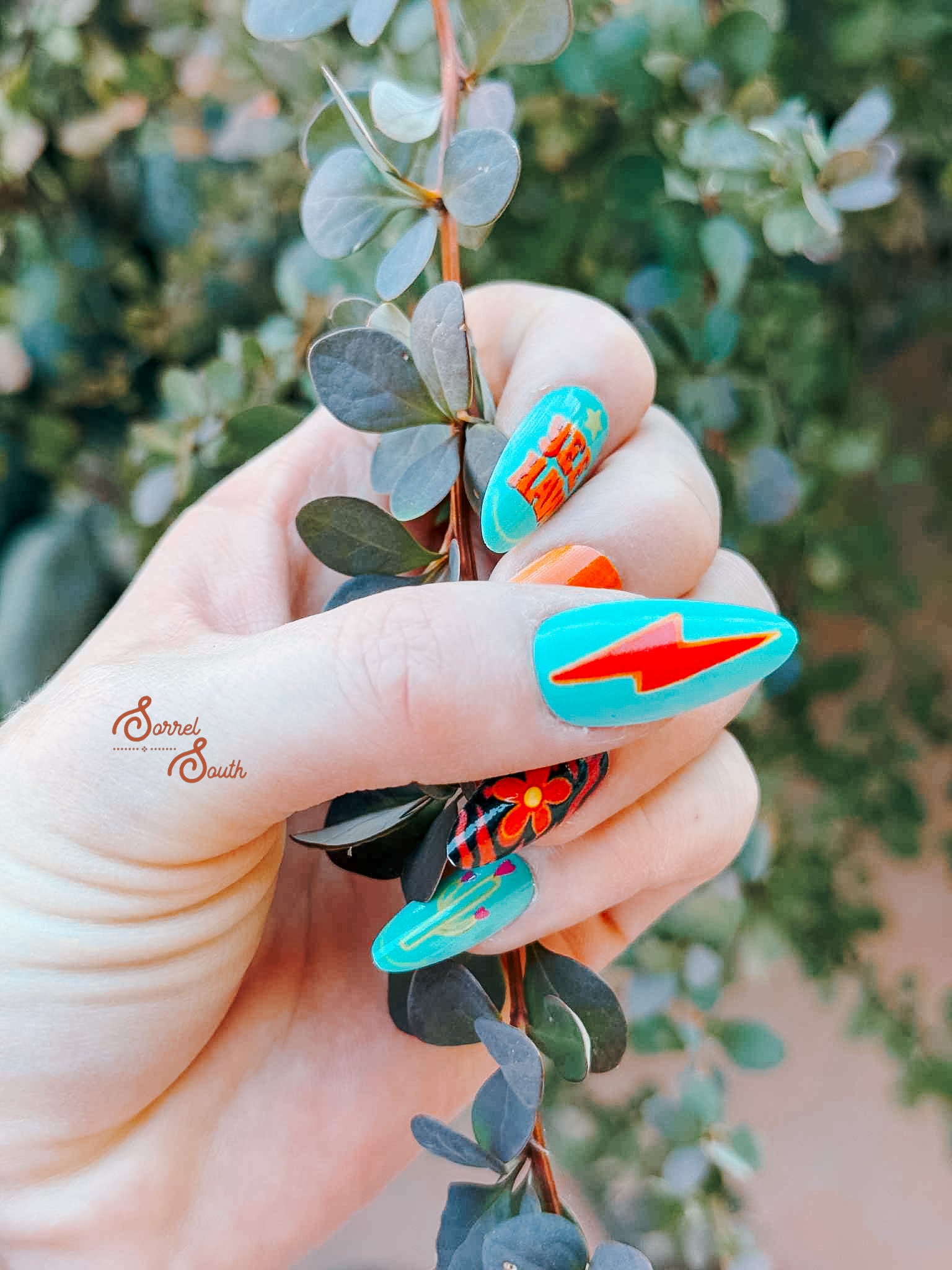 Southwest Glo Glue/Press On Nails press on nails Sorrel South