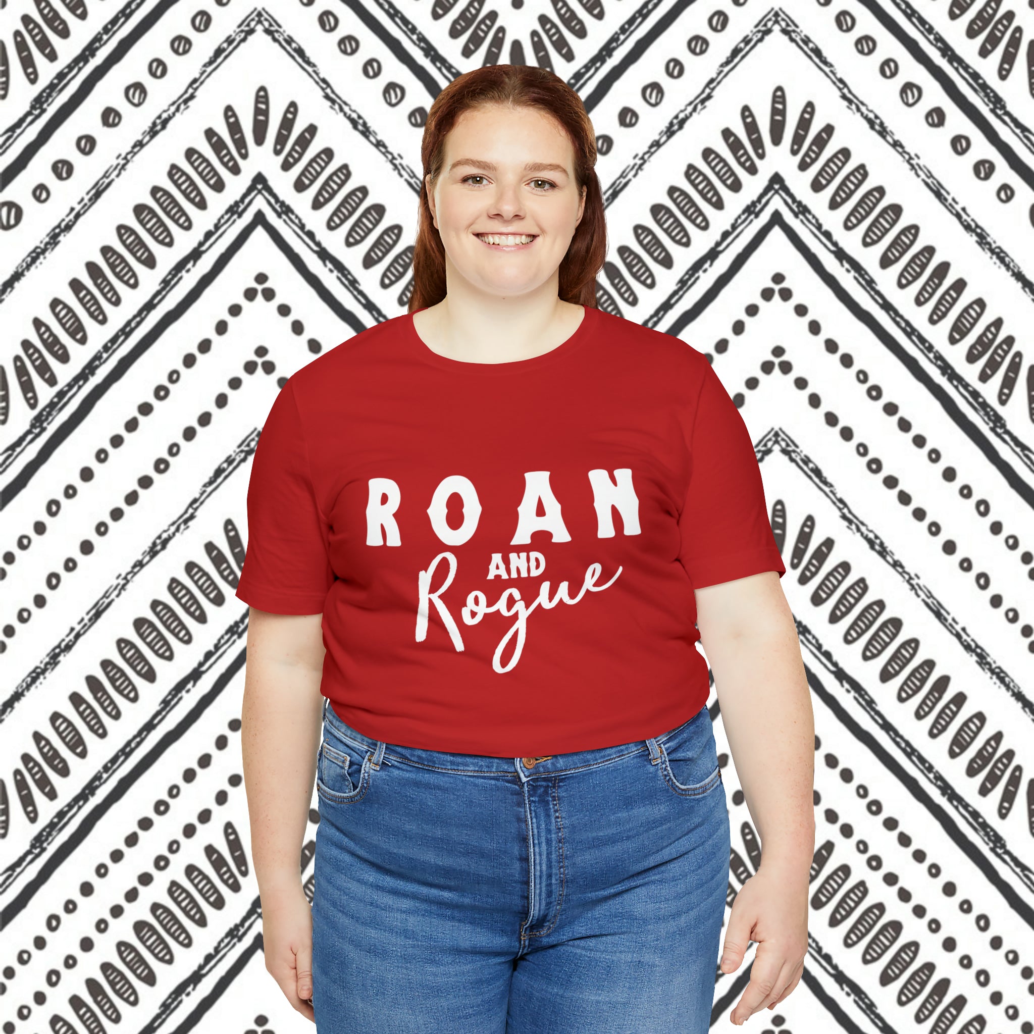 Roan & Rogue Short Sleeve Tee Horse Color Shirt Printify