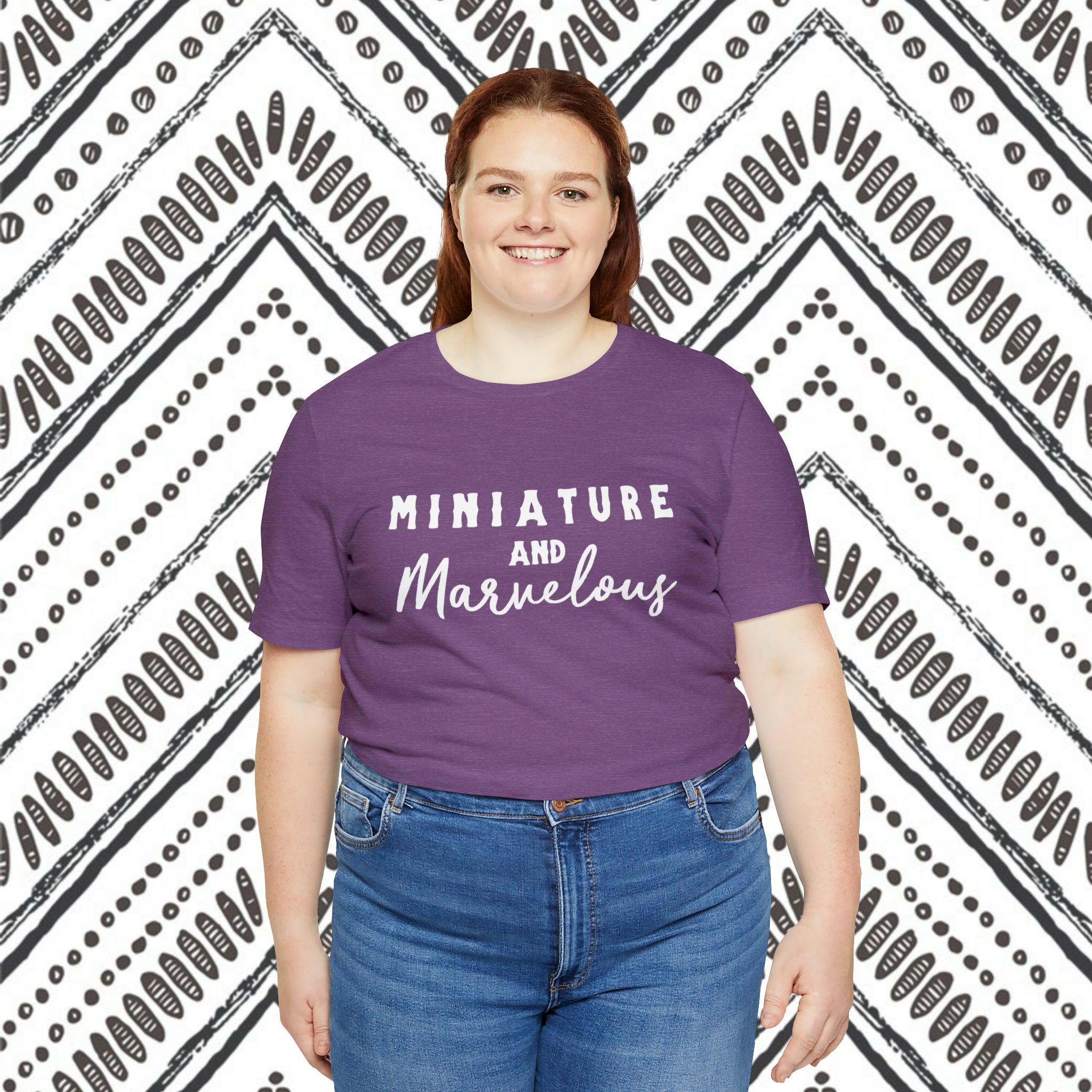 Miniature & Marvelous Short Sleeve Tee Horse Color Shirt Printify