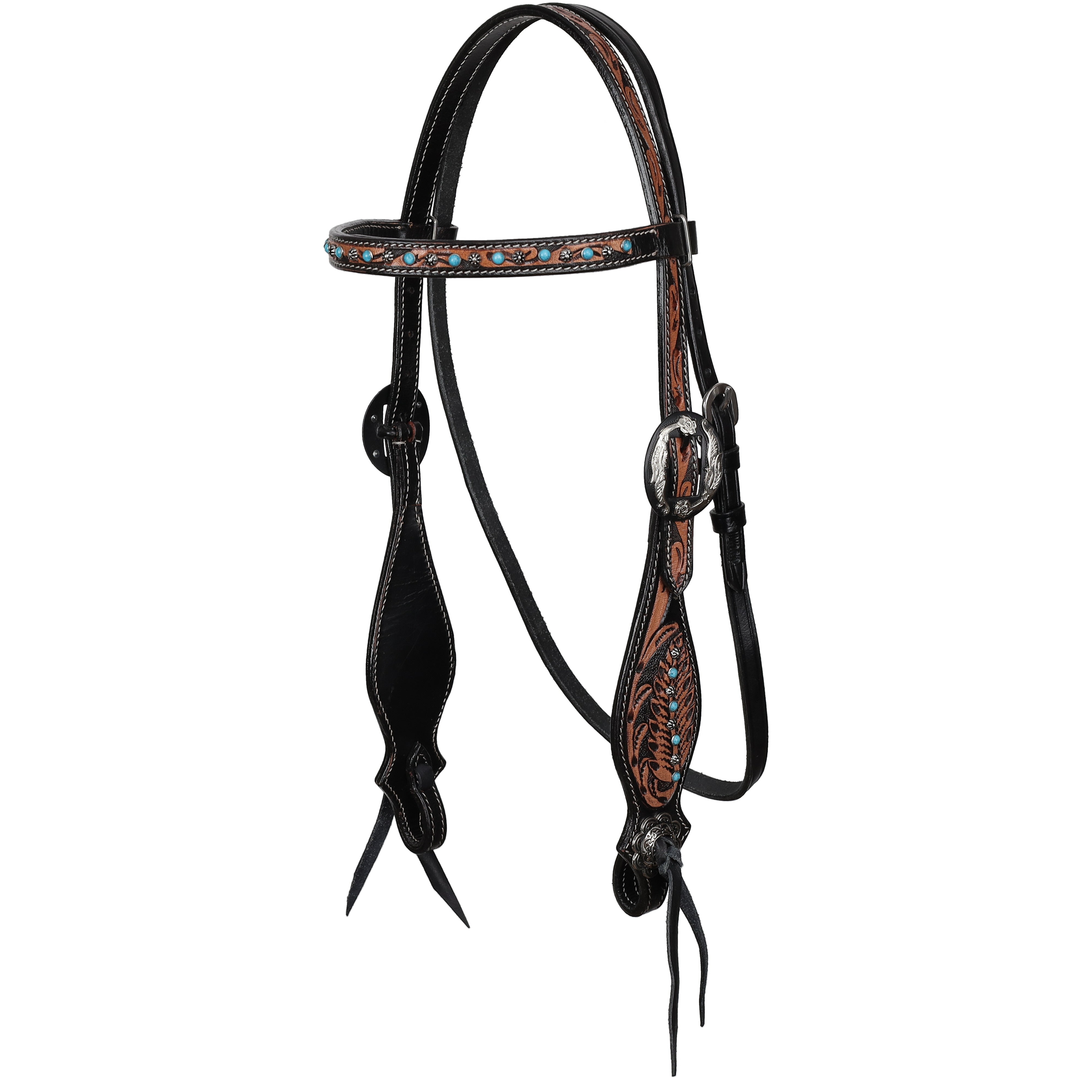 Midnight Wing Headstall & Breastcollar Set headstall set Shiloh