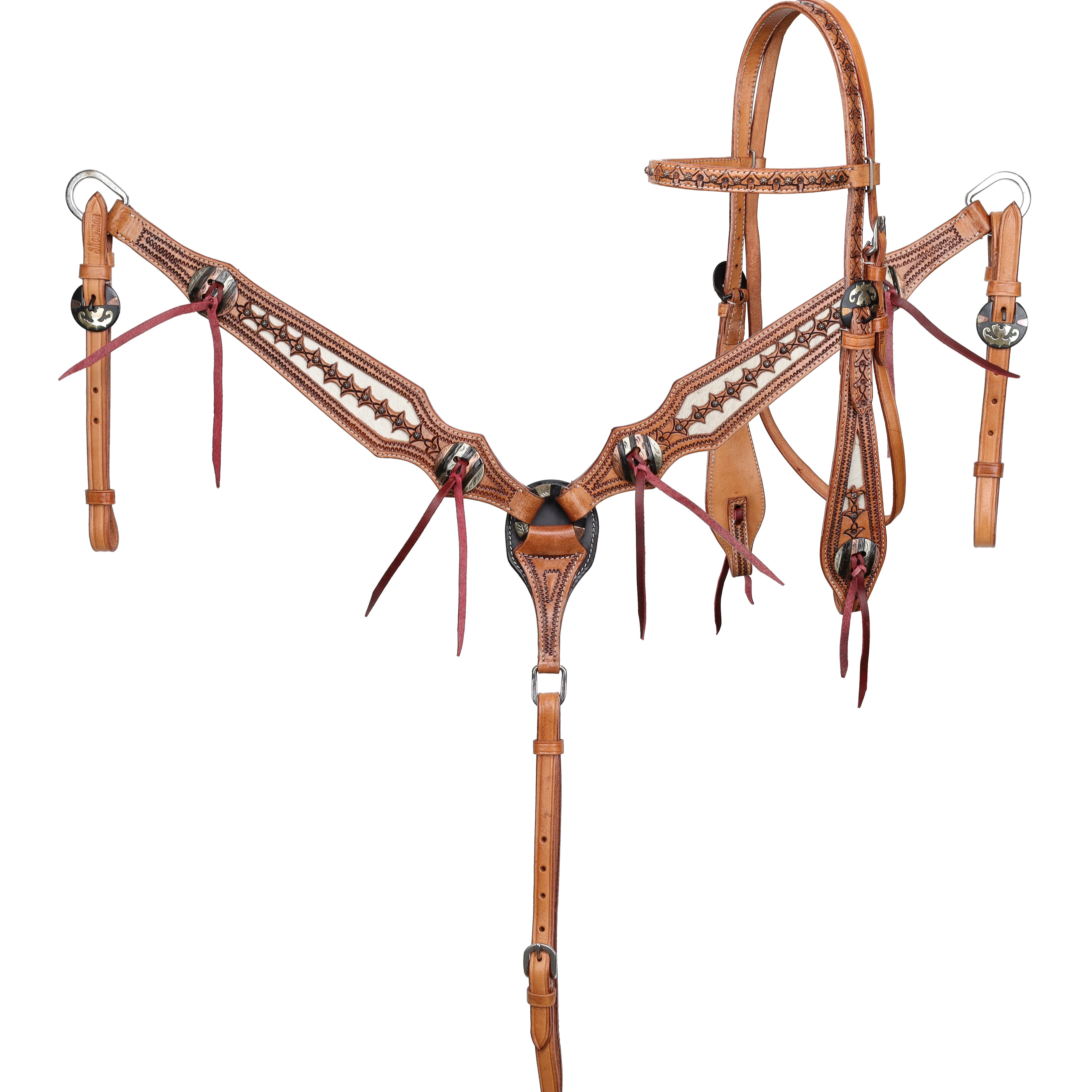 Cow Camp Headstall & Breastcollar Set headstall set Shiloh
