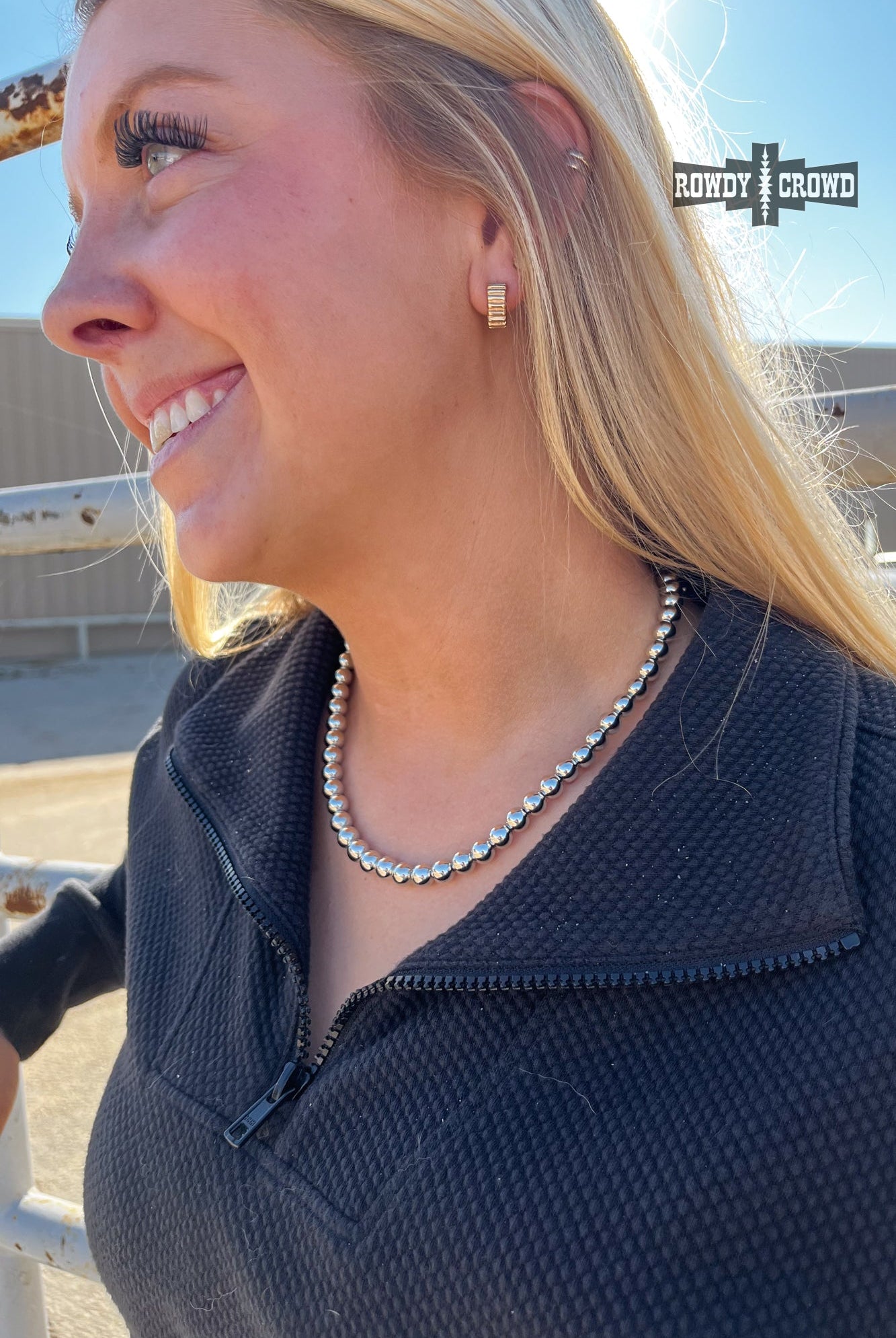 Silver Trail Necklace Necklace Rowdy Crowd Clothing