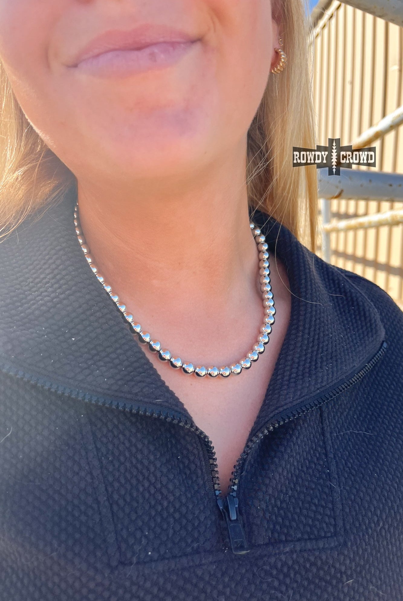 Silver Trail Necklace Necklace Rowdy Crowd Clothing