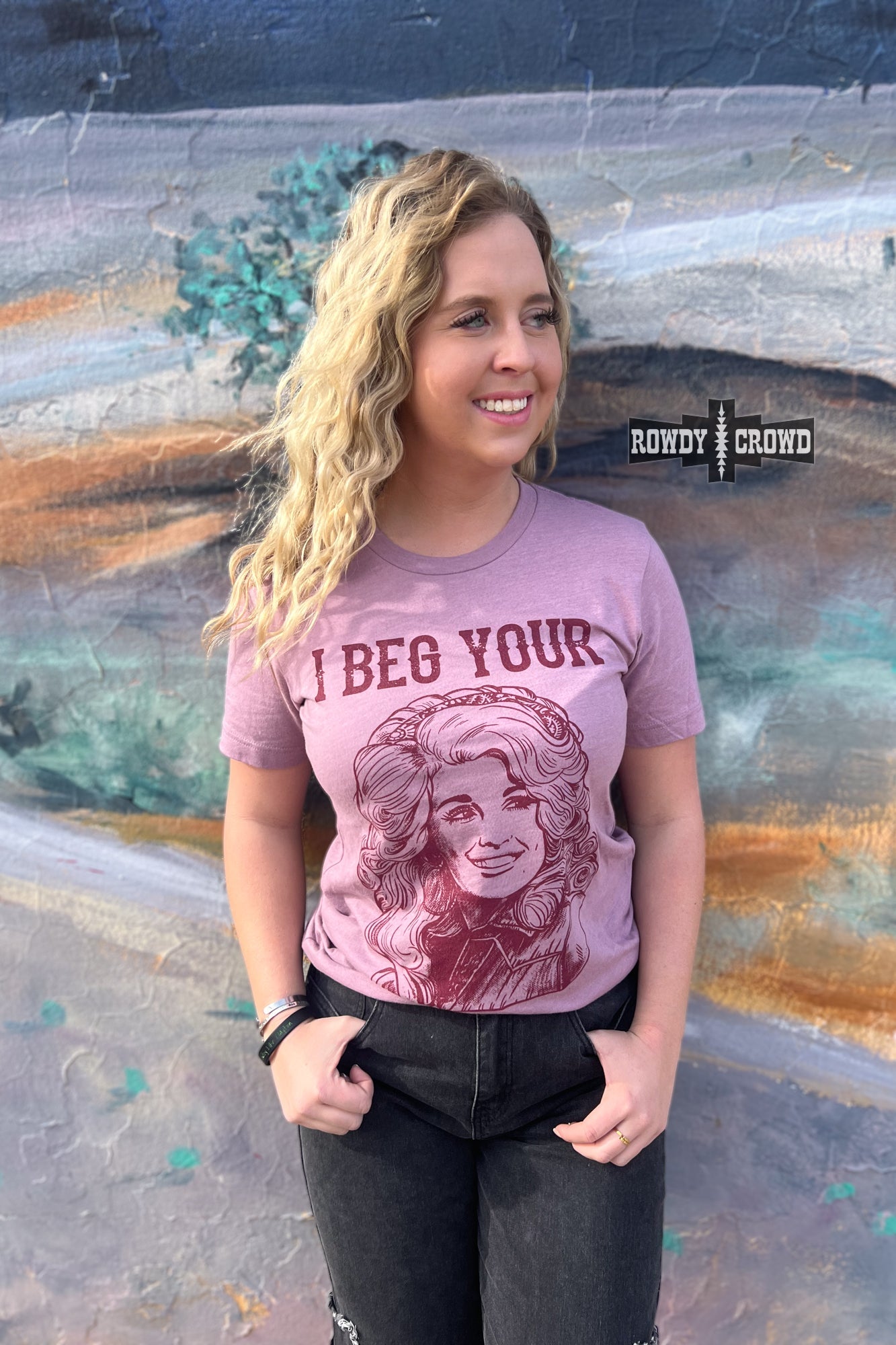I Beg Your Tee Graphic Tee Rowdy Crowd Clothing
