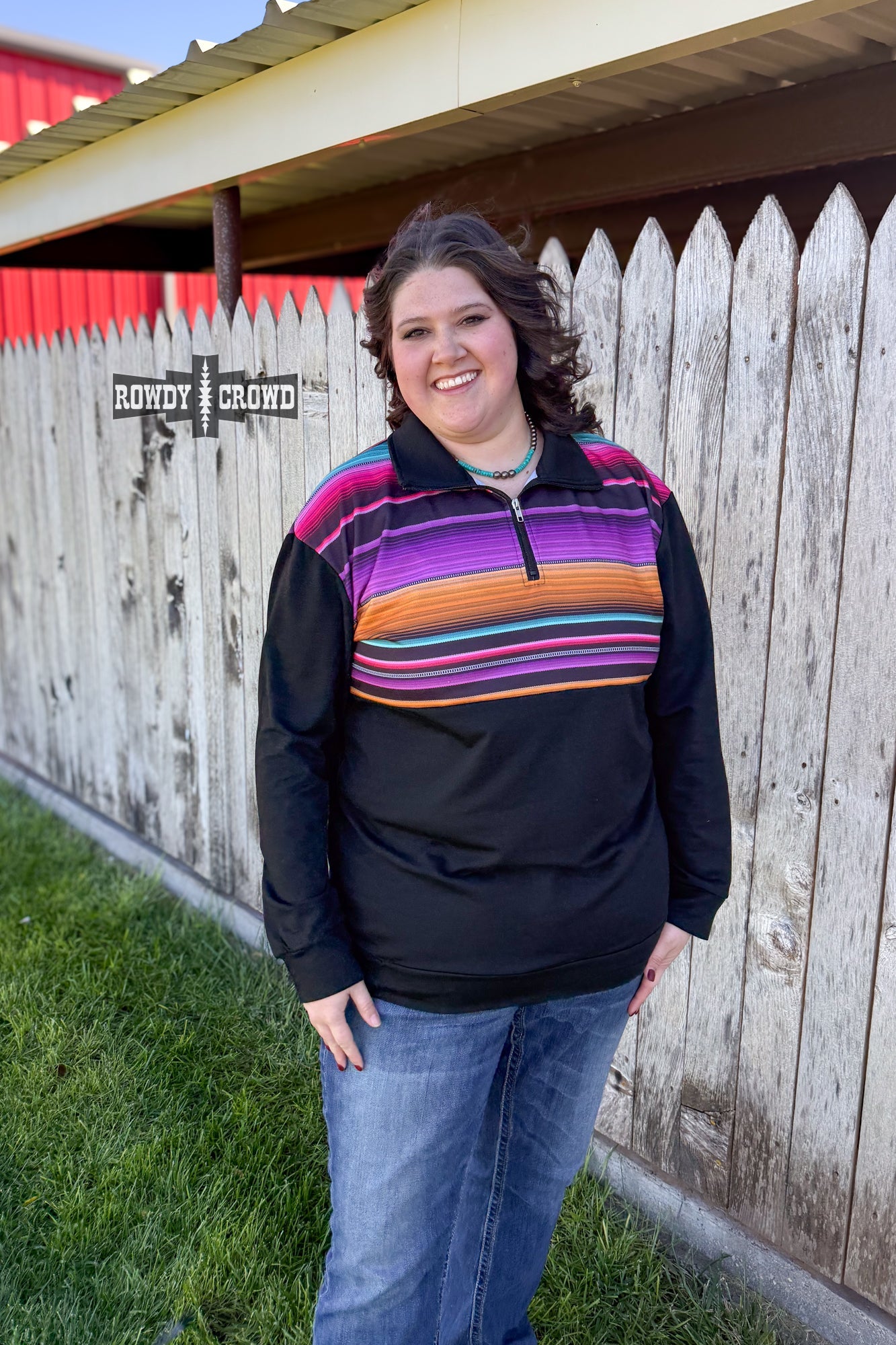 Gaucho Half Zip Pullover Rowdy Crowd Clothing