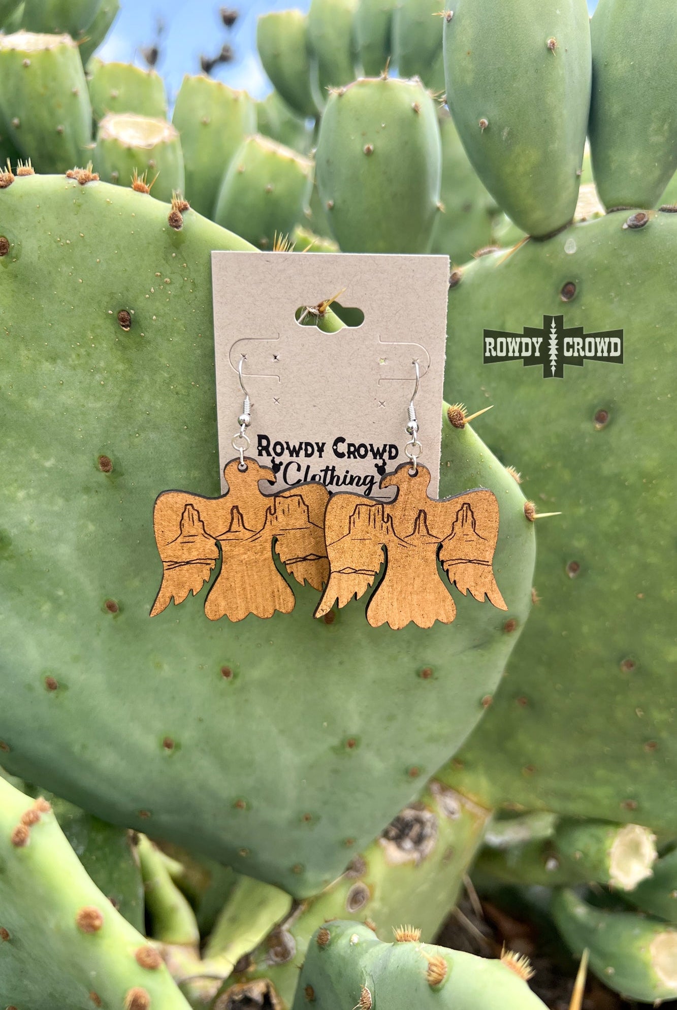 Tempe Thunderbird Earrings Earrings Rowdy Crowd Clothing