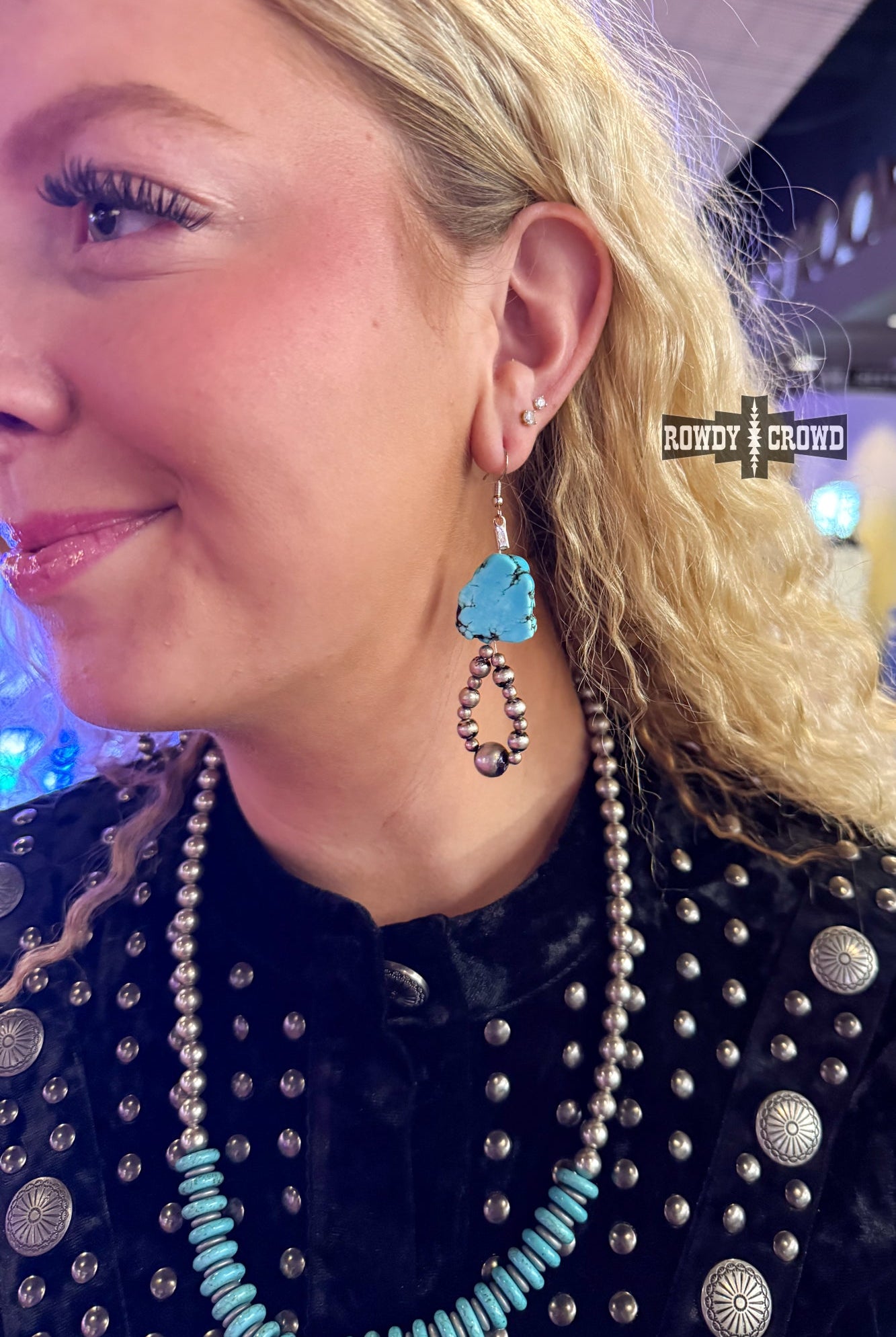 Silver Spirit Earrings Earrings Rowdy Crowd Clothing