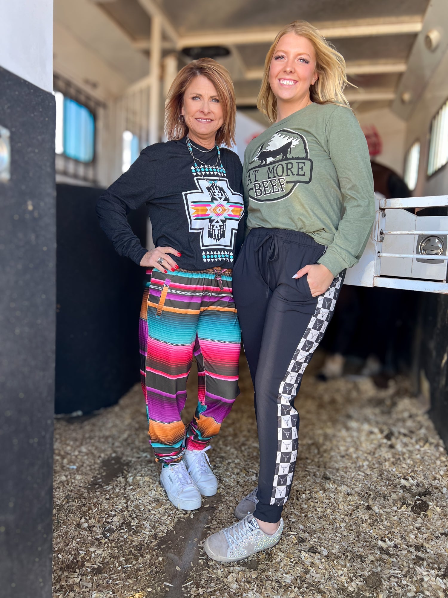 Checkered Craze Joggers joggers Rowdy Crowd Clothing