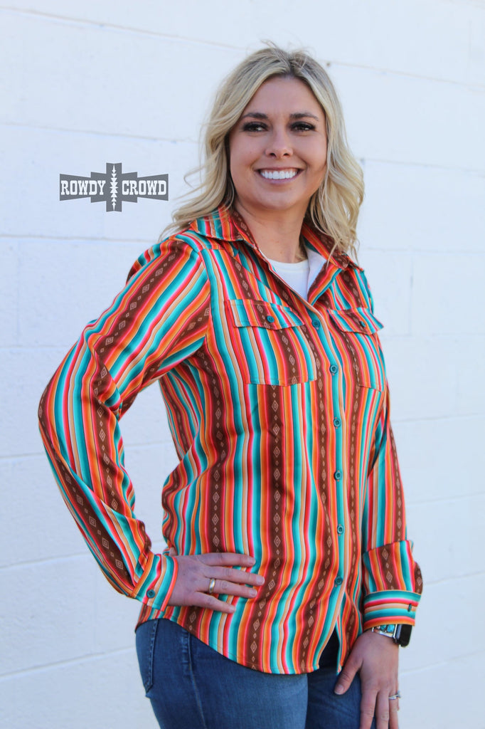 Sturgill Serape Button Up button up Rowdy Crowd Clothing   