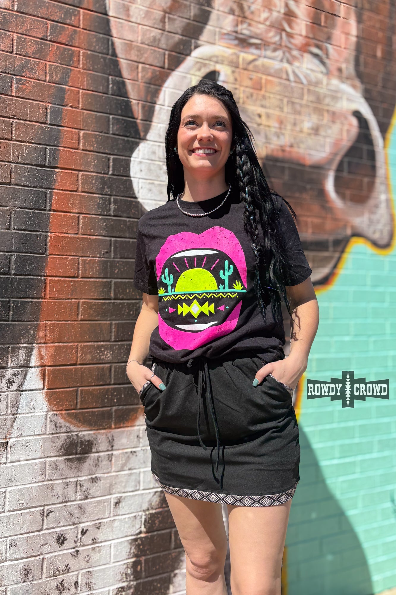 Desert Lips Tee Graphic Tee Rowdy Crowd Clothing