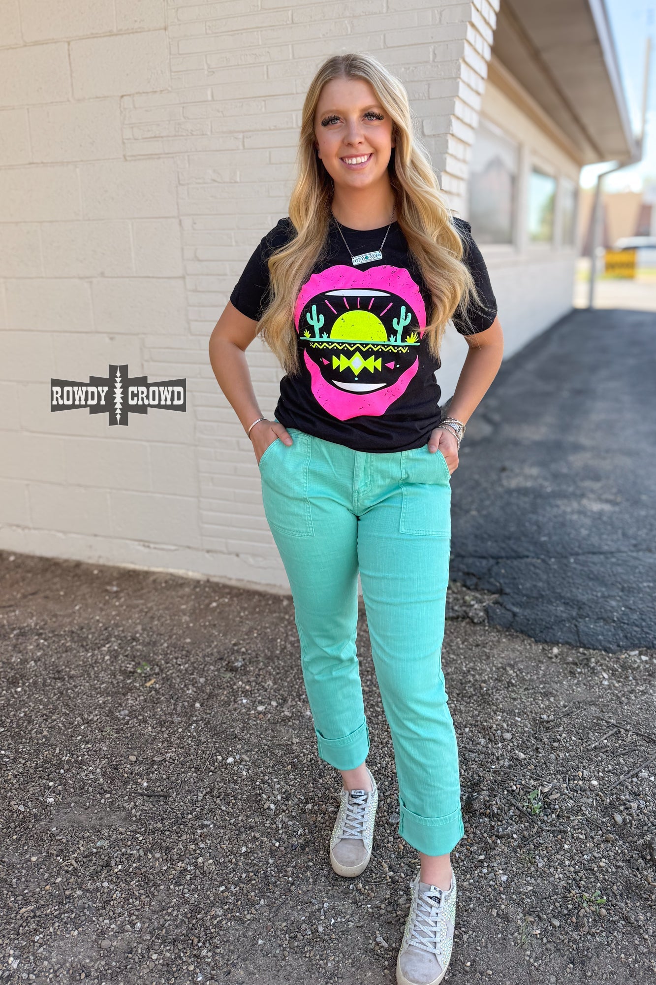 Desert Lips Tee Graphic Tee Rowdy Crowd Clothing