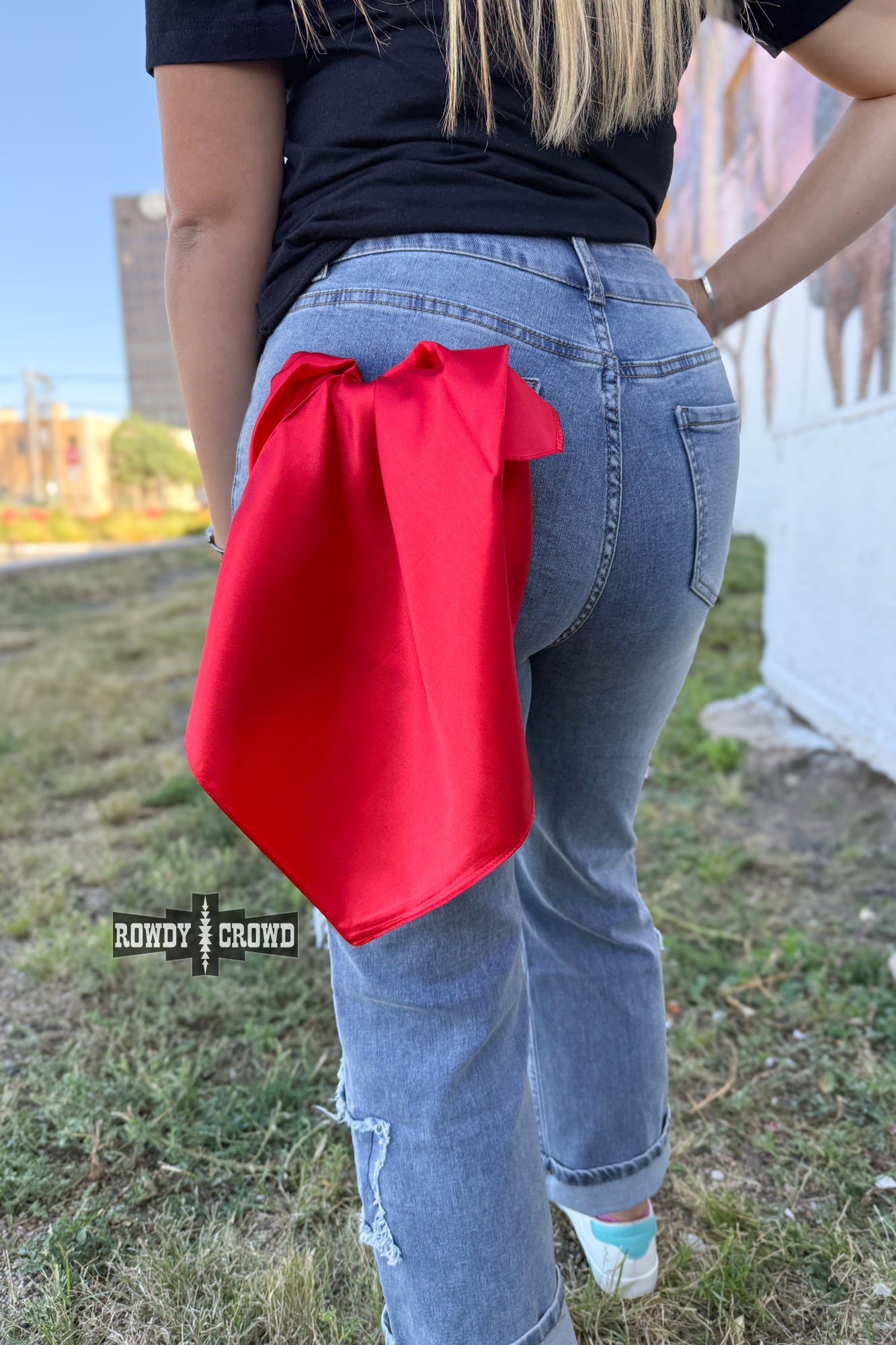 SMALL Wynonna Wild Rags Wild Rag Rowdy Crowd Clothing Red