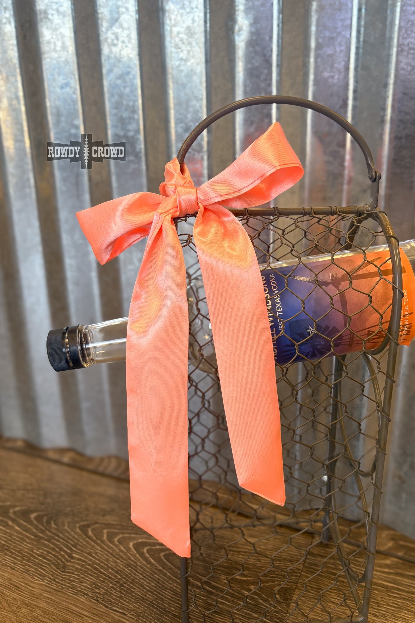 West Texas Twillies scarf Rowdy Crowd Clothing Peach