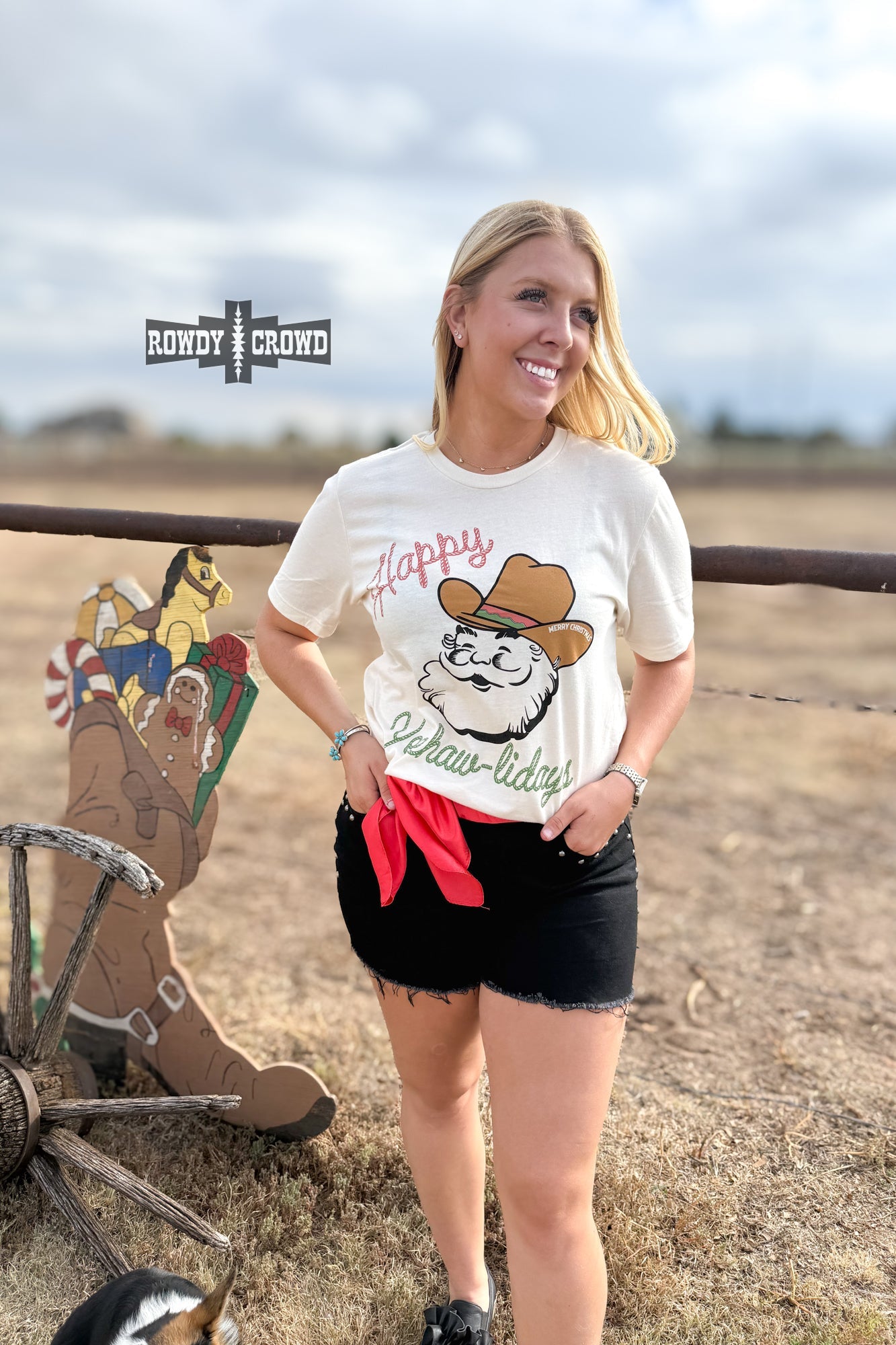 Yee-Hawlidays Tee Graphic Tee Rowdy Crowd Clothing