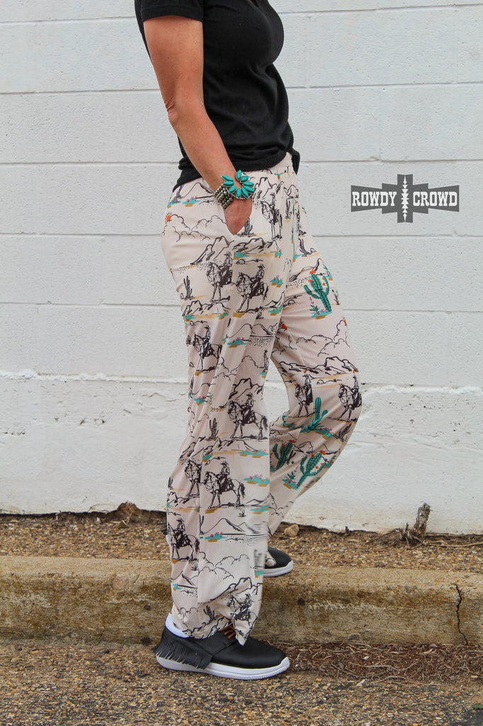 Western Chic Pants pants Rowdy Crowd Clothing   