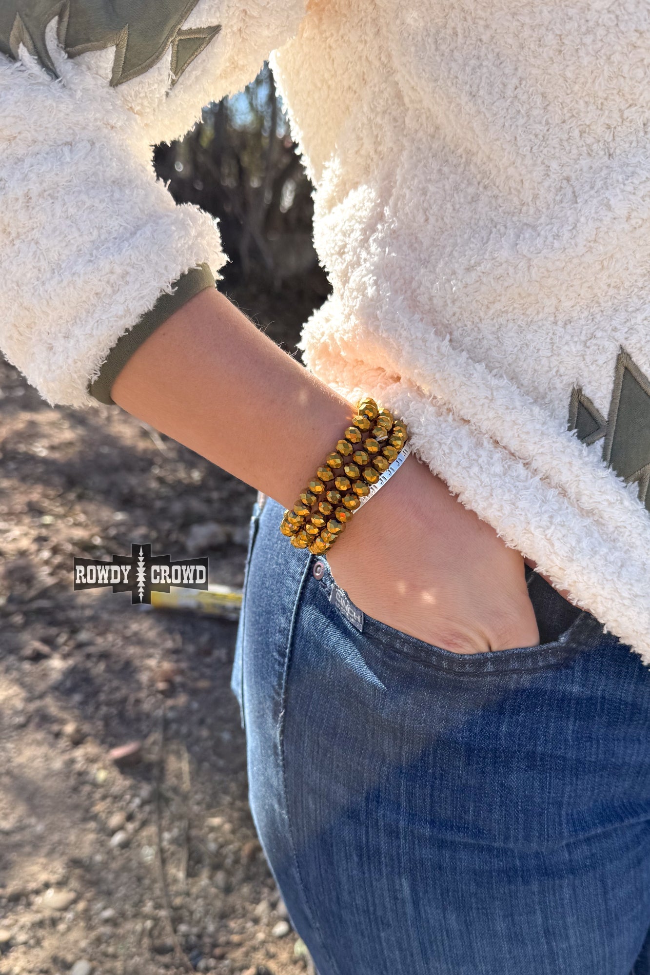 Arm Candy Bracelets bracelet Rowdy Crowd Clothing Gold