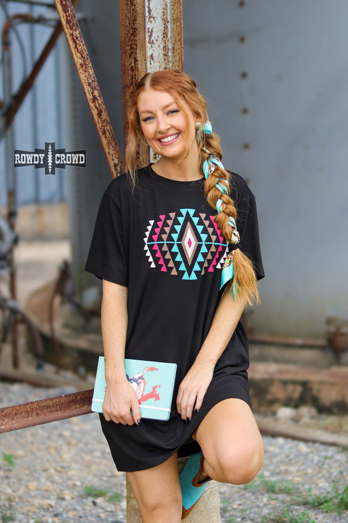 Desert Rose Dress dress Rowdy Crowd Clothing