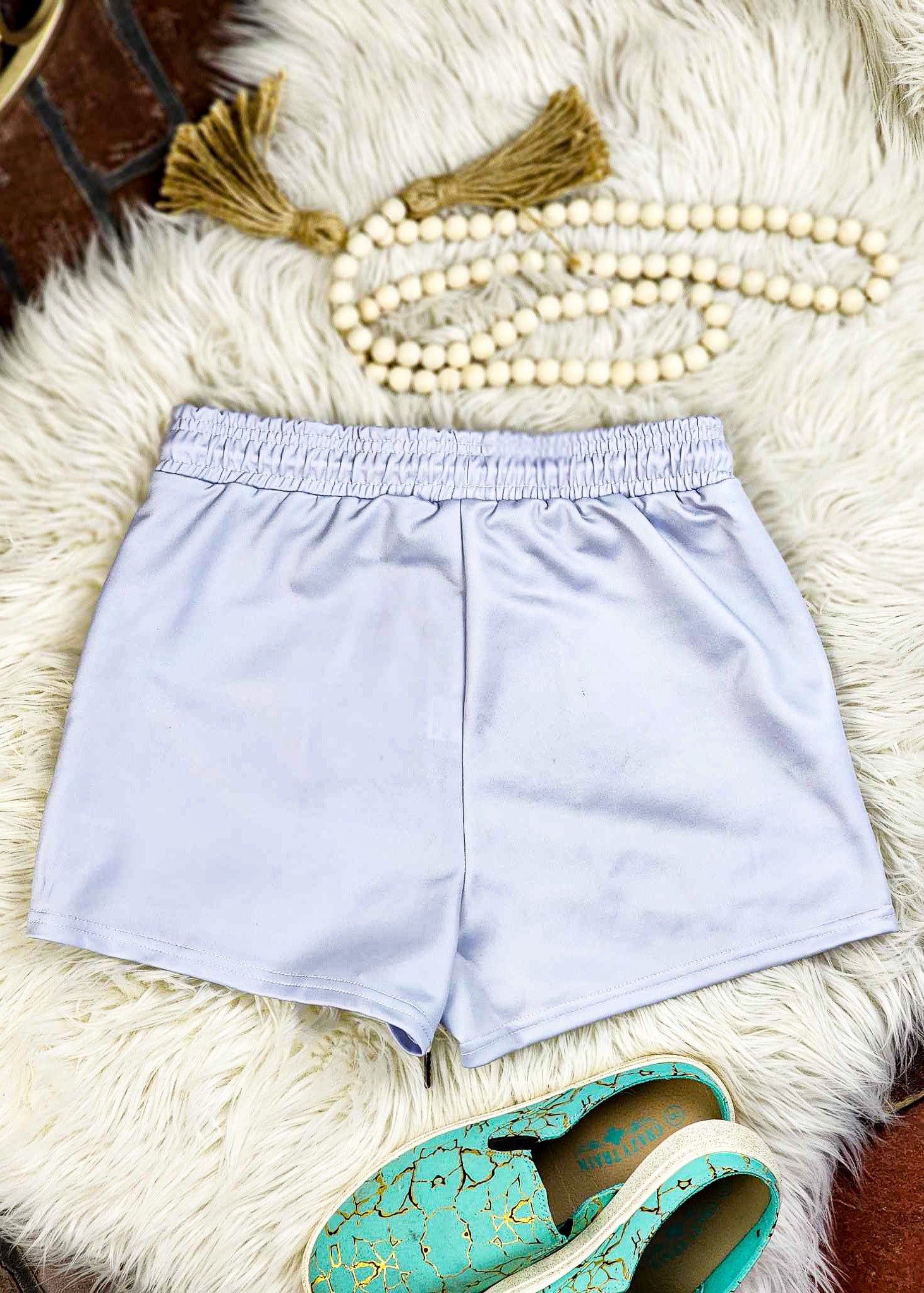 Roan & Rowdy Drawstring Shorts Horse Breed Drawstring Shorts The Cinchy Cowgirl (YC)