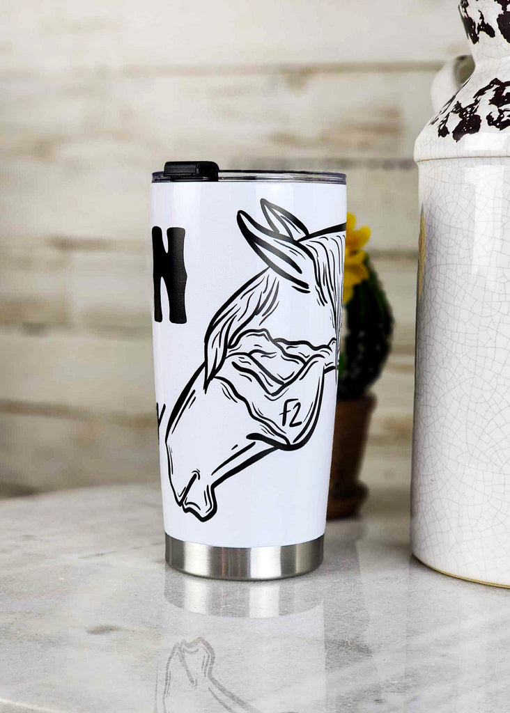 Roan & Rowdy Stainless Steel Tumbler Horse Breed Tumbler Yoycol   
