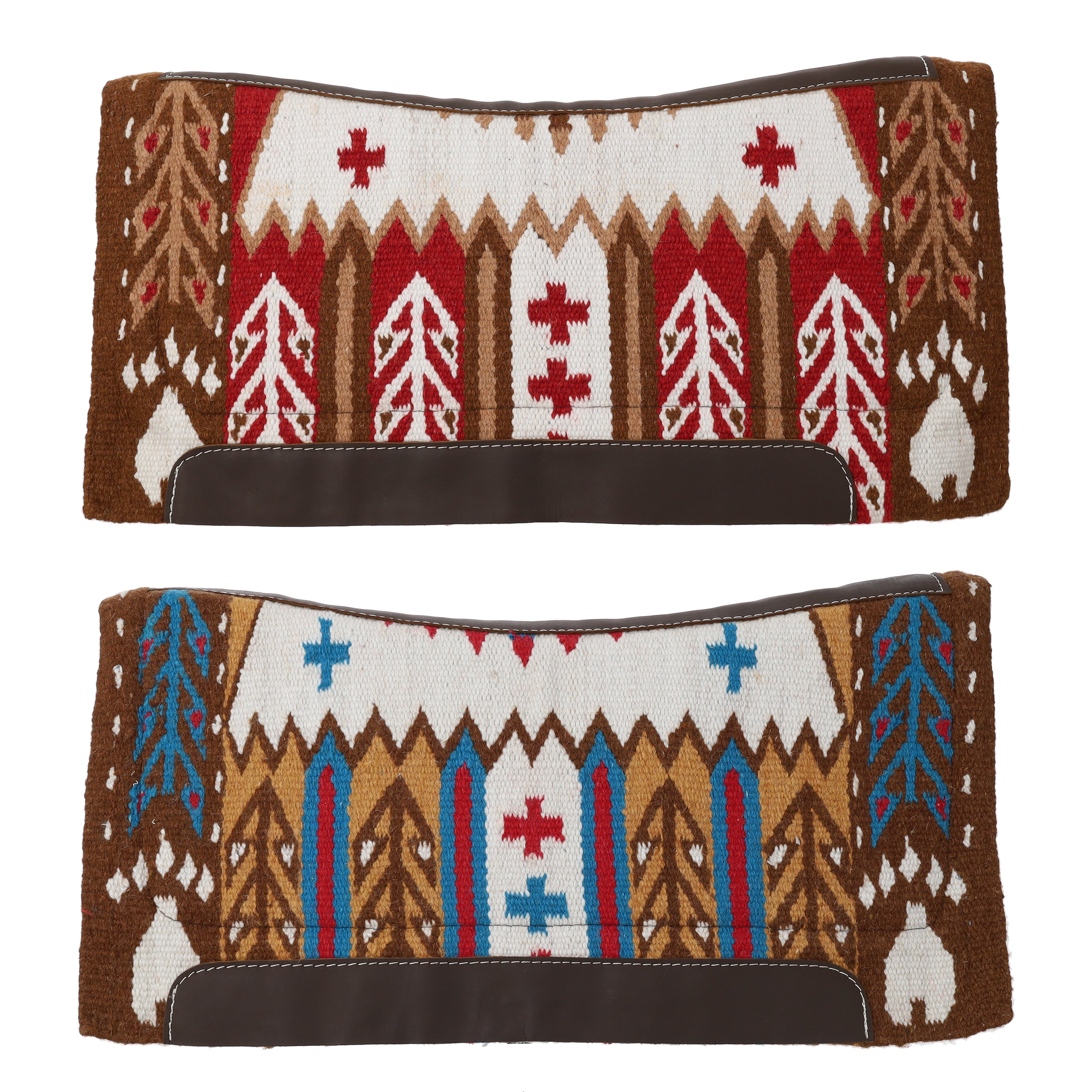 36" X 34" Bear Paw Wool Saddle Pad saddle pad Shiloh