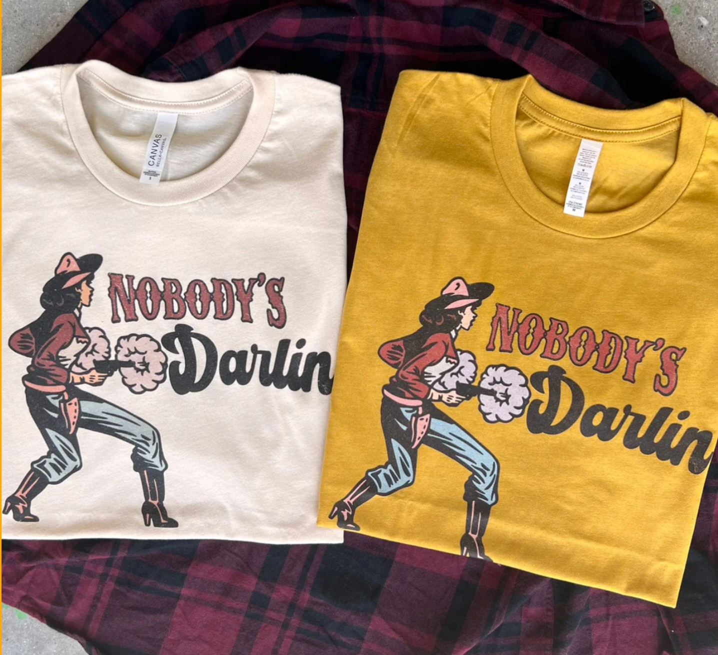 Nobody's Darlin Short Sleeve Tee graphic tee - dropship thelattimoreclaim