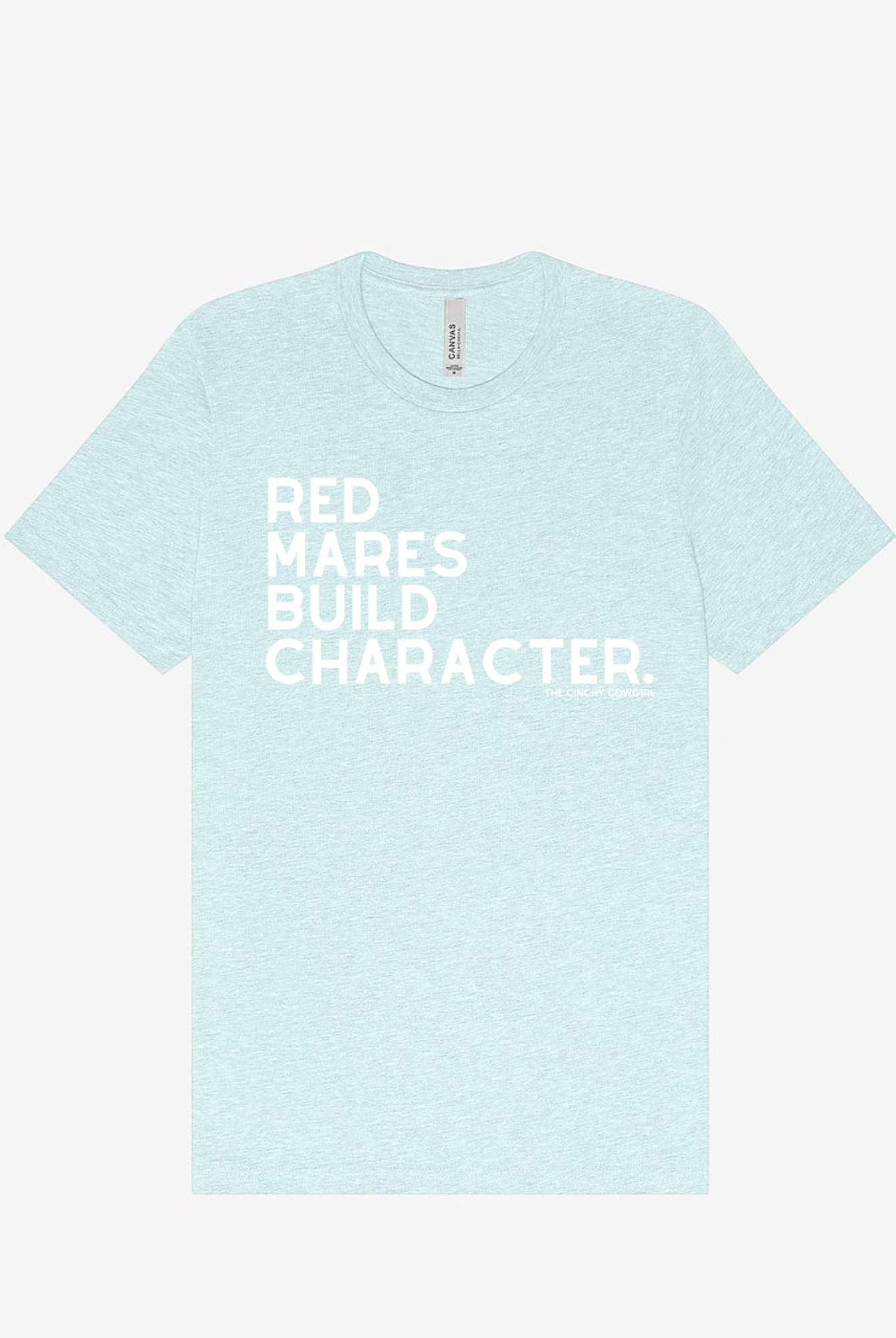 Red Mares Build Character Short Sleeve Graphic Tee Short Sleeve Graphic Tee The Cinchy Cowgirl