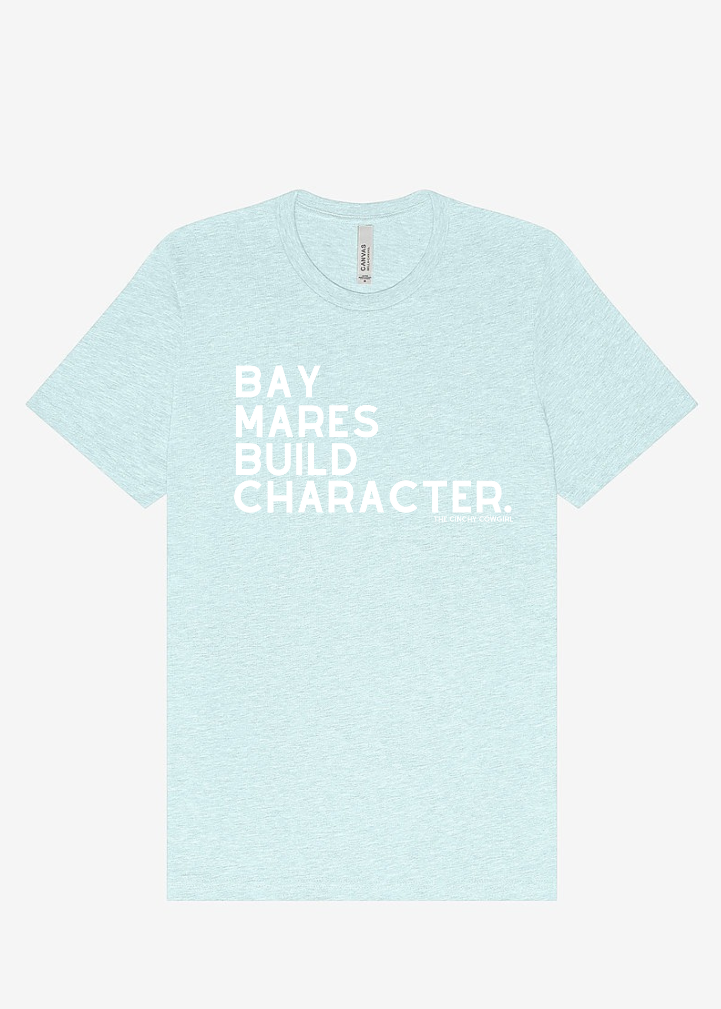 Bay Mares Build Character Short Sleeve Graphic Tee Short Sleeve Graphic Tee The Cinchy Cowgirl