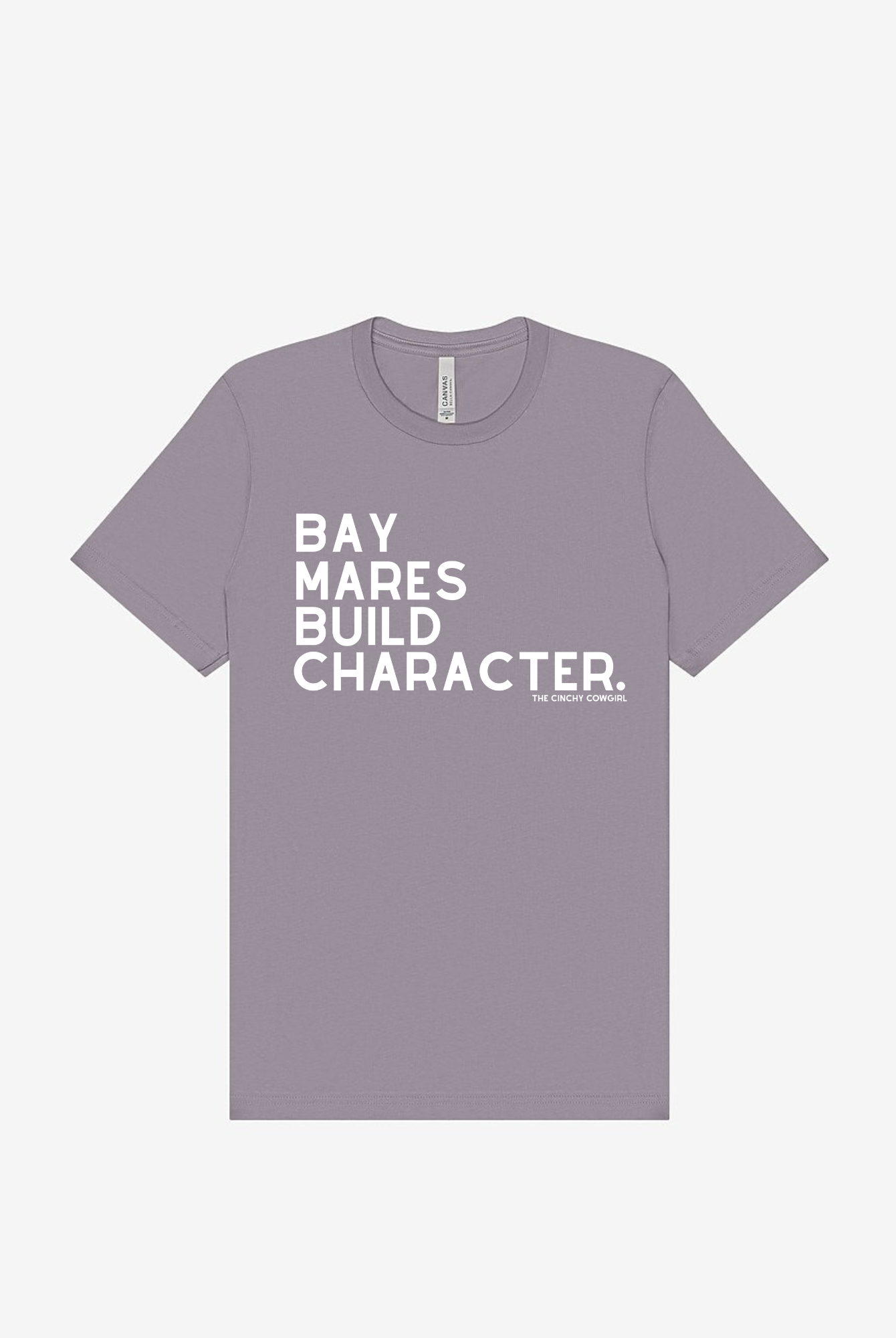 Bay Mares Build Character Short Sleeve Graphic Tee Short Sleeve Graphic Tee The Cinchy Cowgirl