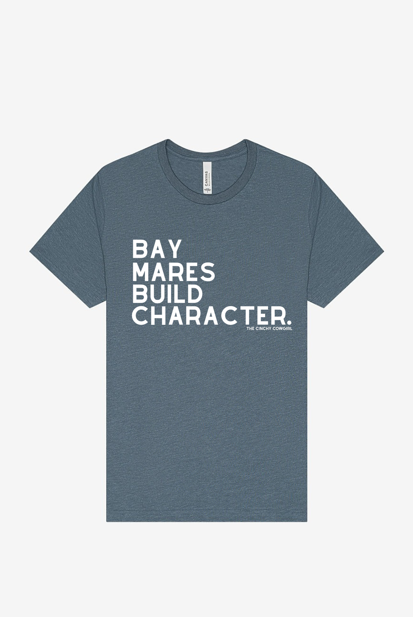 Bay Mares Build Character Short Sleeve Graphic Tee Short Sleeve Graphic Tee The Cinchy Cowgirl