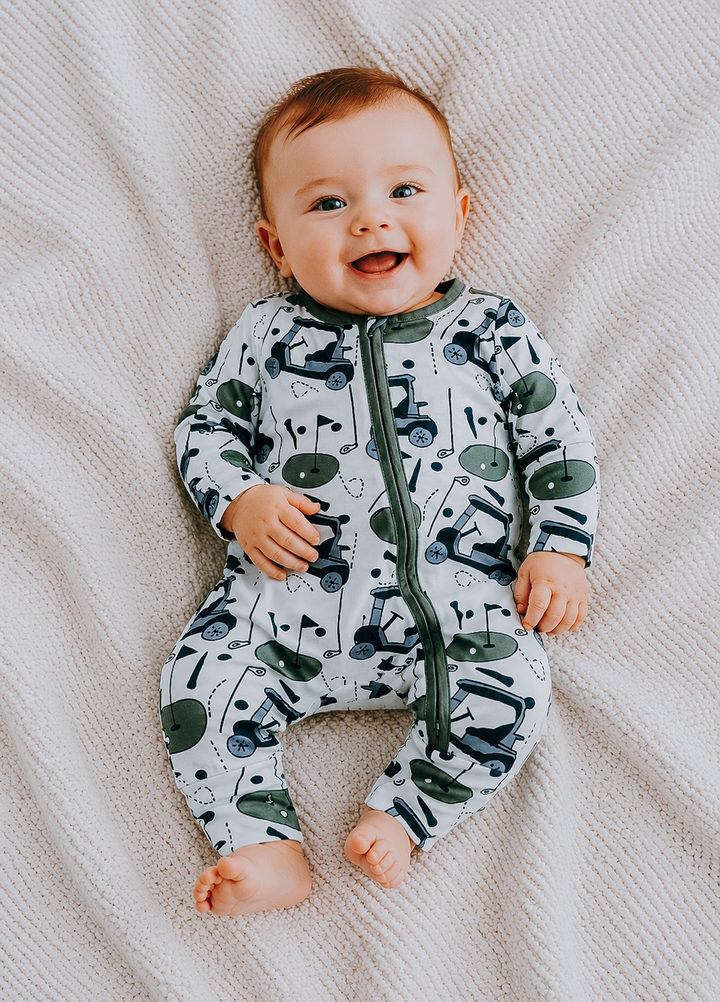 Golf Champ Baby Zip Outfit Baby Outfit ladysworld