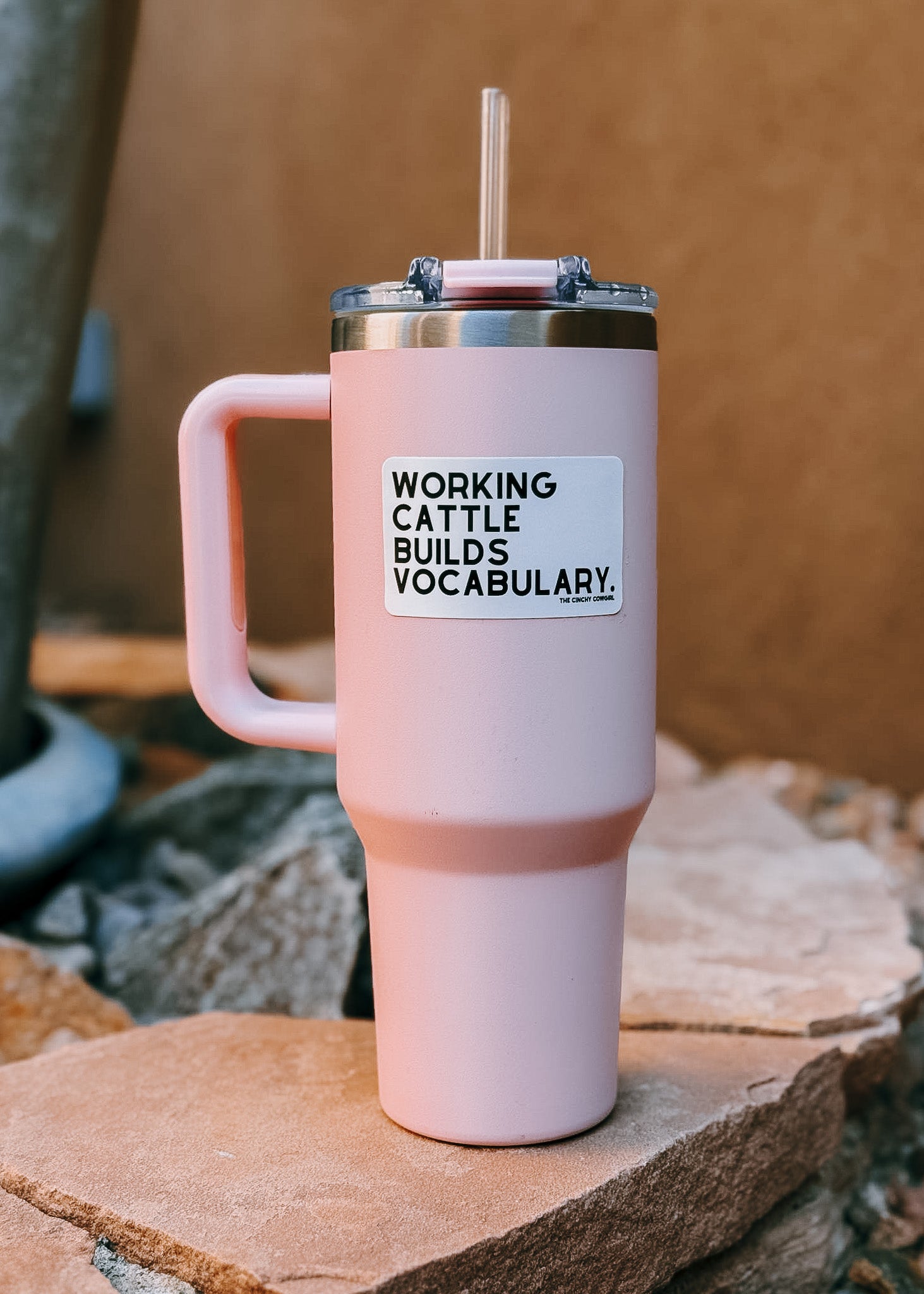 Working Cattle Builds Vocabulary Sticker Sticker The Cinchy Cowgirl