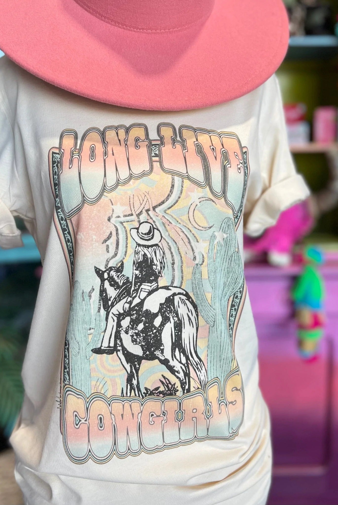 Long Live Cowgirls Tee graphic tee - dropship thelattimoreclaim