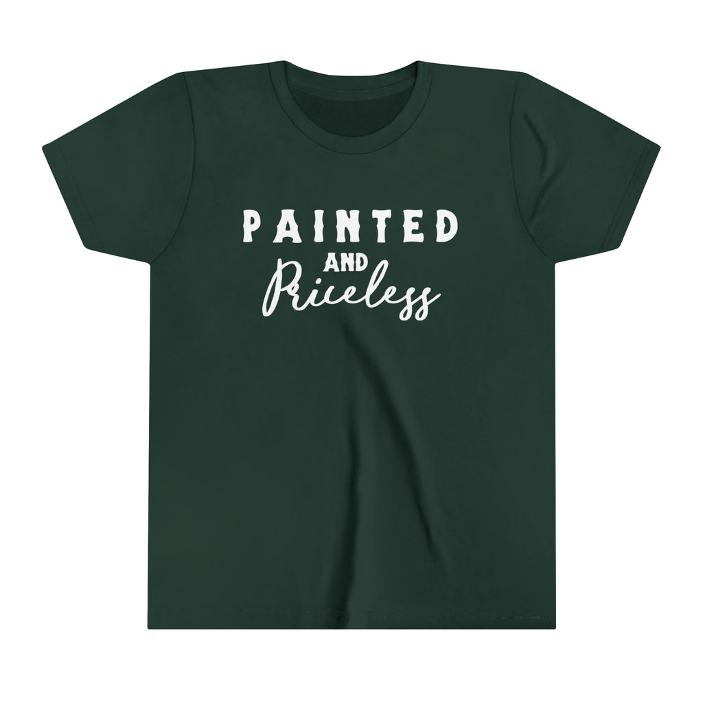 Painted & Priceless Youth Tee Forest