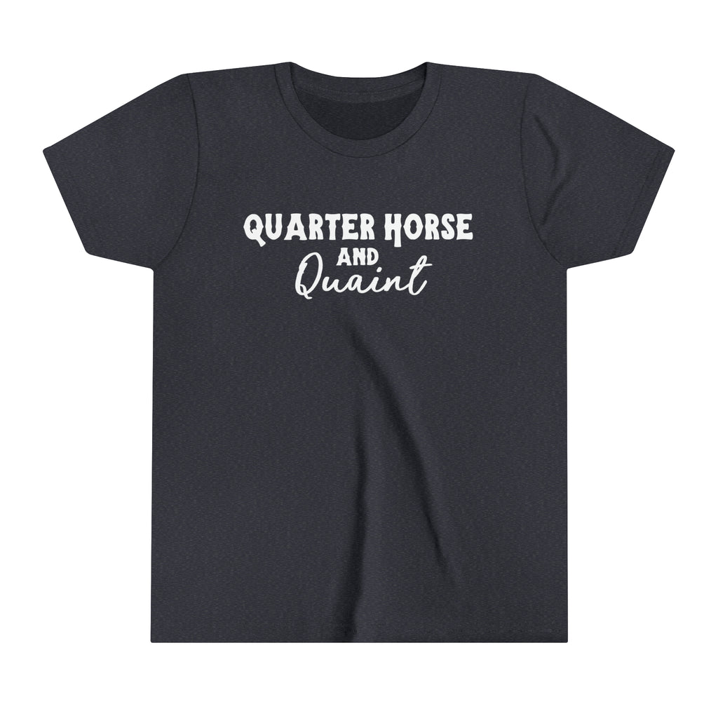 Quarter Horse Youth Tee Navy