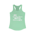 Quarter Horse Butts Racerback Tank tcc graphic tee Printify XS Solid Mint 
