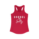 Sorrel & Salty Racerback Tank Horse Color Shirts Printify   