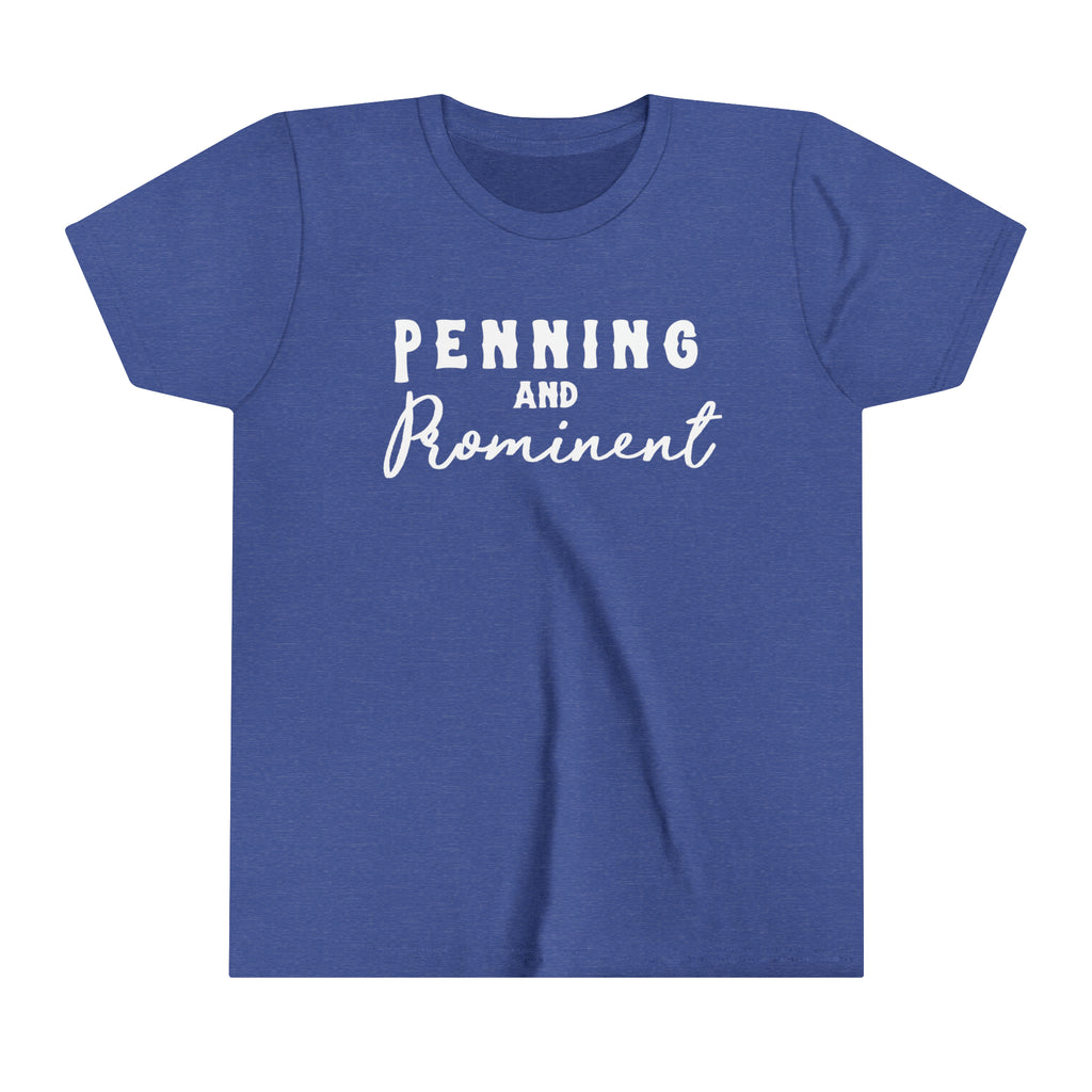 Penning & Prominent Youth Tee Royal