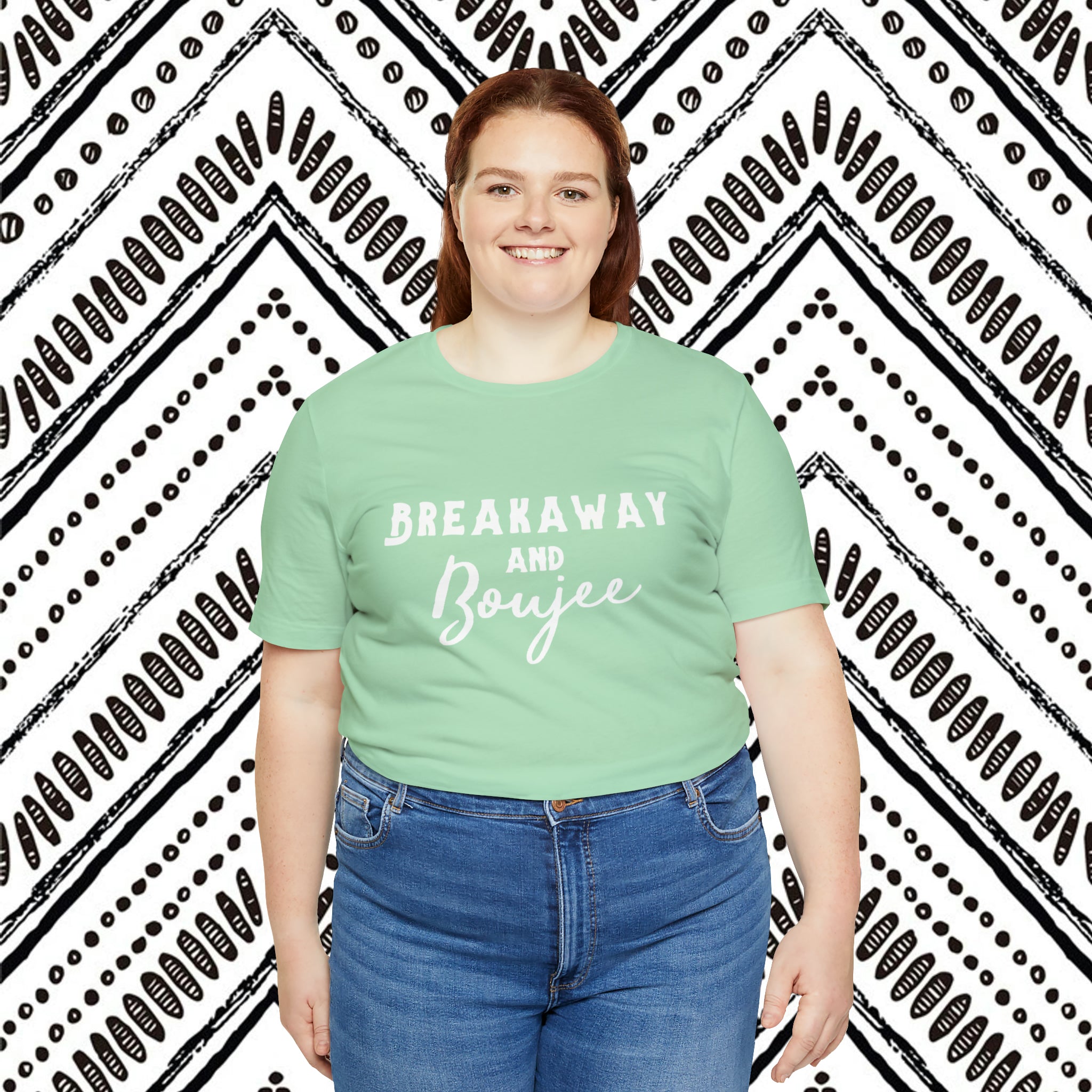 Breakaway & Boujee Short Sleeve Tee Horse Riding Discipline Tee Printify   