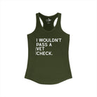 I Wouldn't Pass A Vet Check Tank Top Tank Top The Cinchy Cowgirl - Print