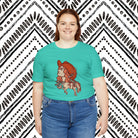 Cowgirl's Soul Short Sleeve Tee tcc graphic tee Printify   