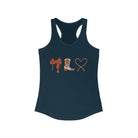 Western Love Racerback Tank tcc graphic tee Printify XS Solid Midnight Navy 